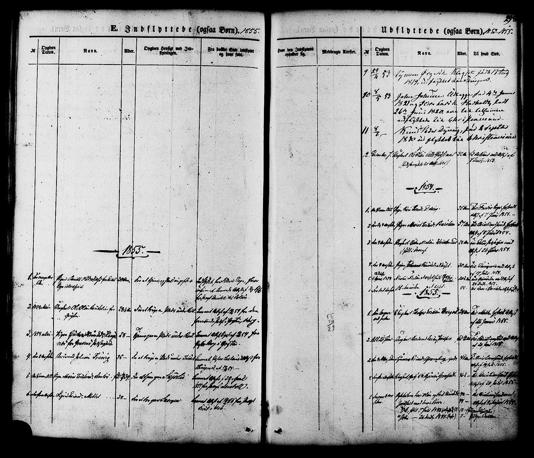 Ministerialprotokoller, klokkerbøker og fødselsregistre - Møre og Romsdal, AV/SAT-A-1454/551/L0625: Parish register (official) no. 551A05, 1846-1879, p. 298