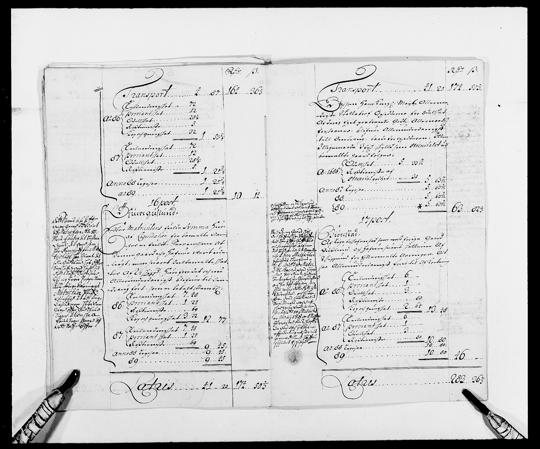 Rentekammeret inntil 1814, Reviderte regnskaper, Fogderegnskap, AV/RA-EA-4092/R01/L0008: Fogderegnskap Idd og Marker, 1689, p. 319