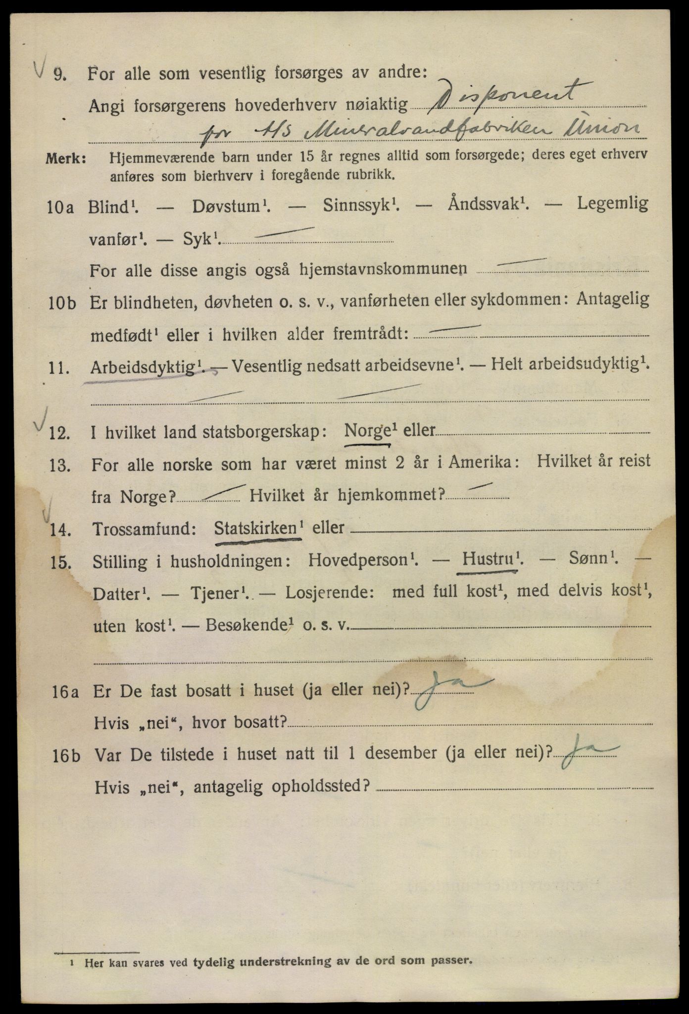 SAO, 1920 census for Kristiania, 1920, p. 365502