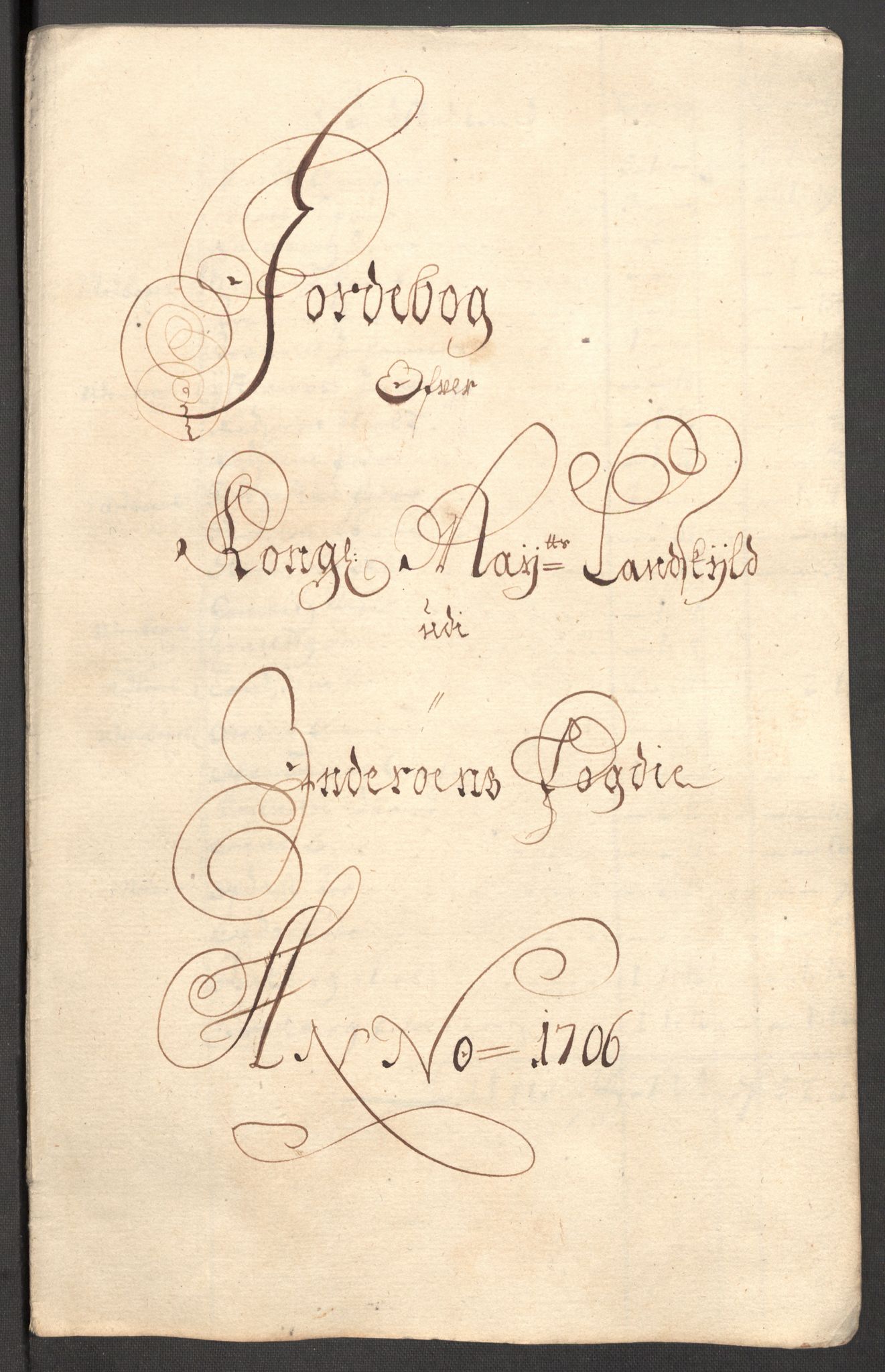 Rentekammeret inntil 1814, Reviderte regnskaper, Fogderegnskap, AV/RA-EA-4092/R63/L4315: Fogderegnskap Inderøy, 1706-1707, p. 151