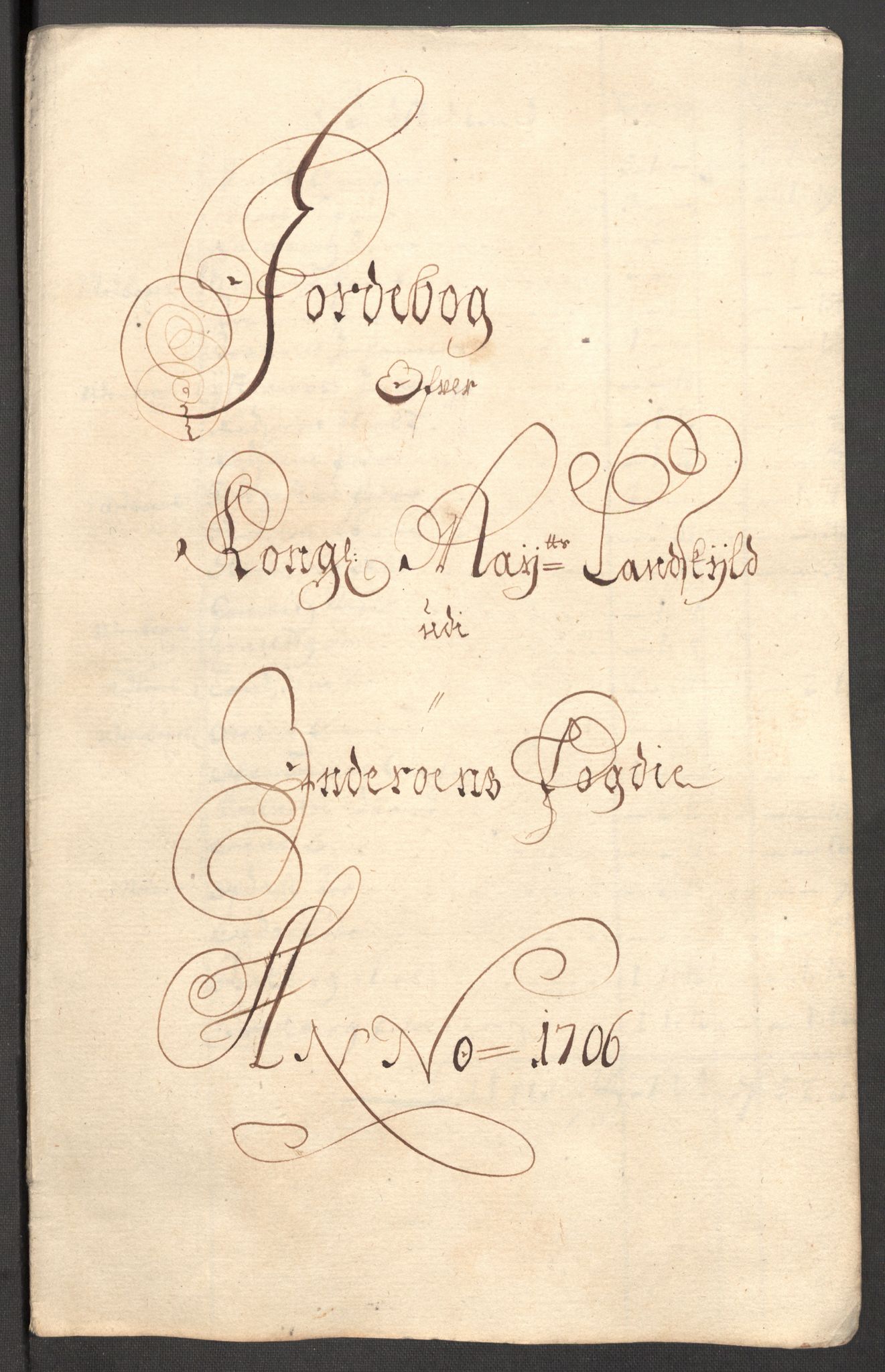 Rentekammeret inntil 1814, Reviderte regnskaper, Fogderegnskap, RA/EA-4092/R63/L4315: Fogderegnskap Inderøy, 1706-1707, p. 151