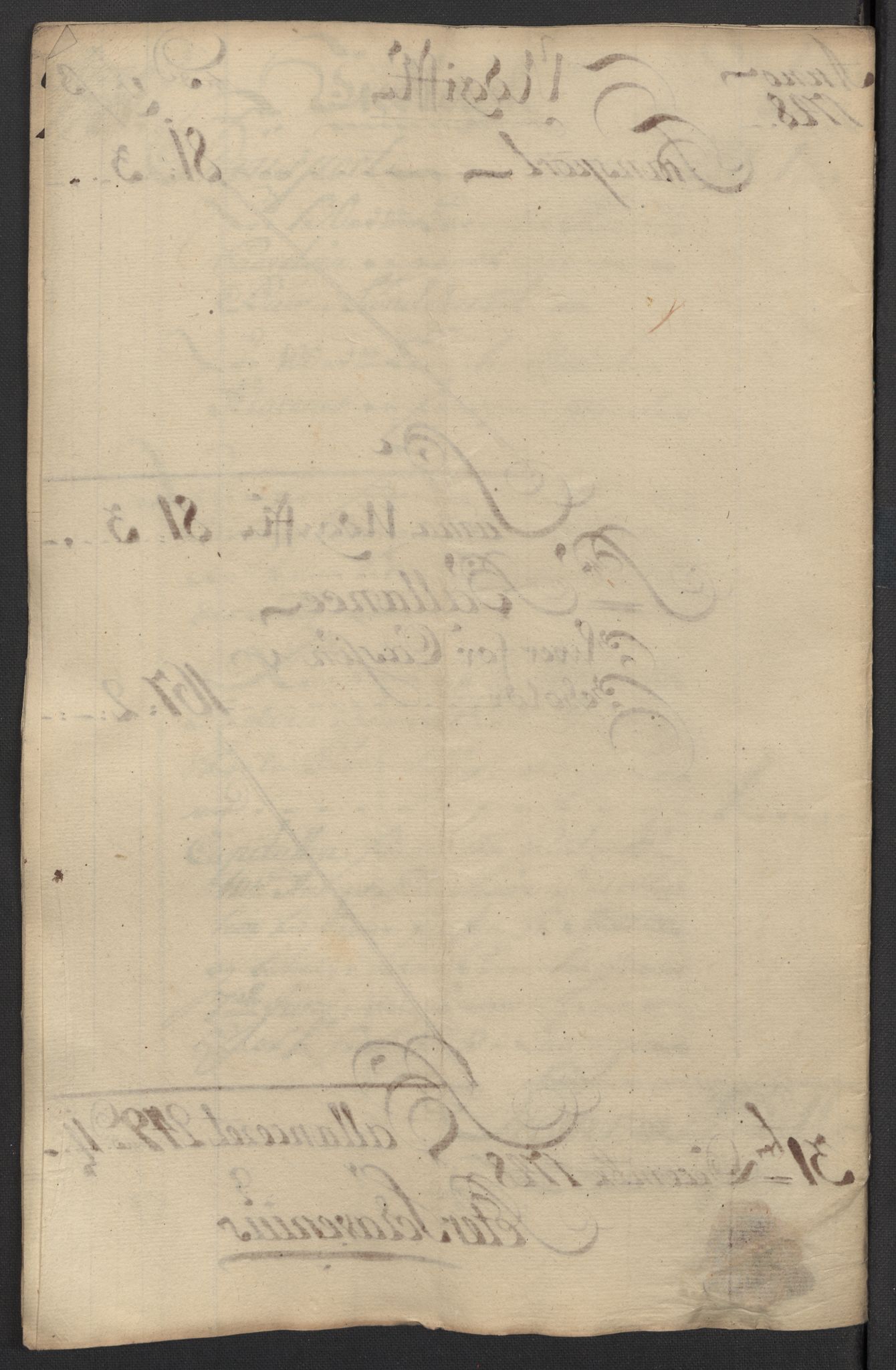 Kristiania tukthus, AV/SAO-A-10644/A/Ad/Adb/L0011: Innkomne skriv, rapporter og regnskap, 1742-1783, p. 58