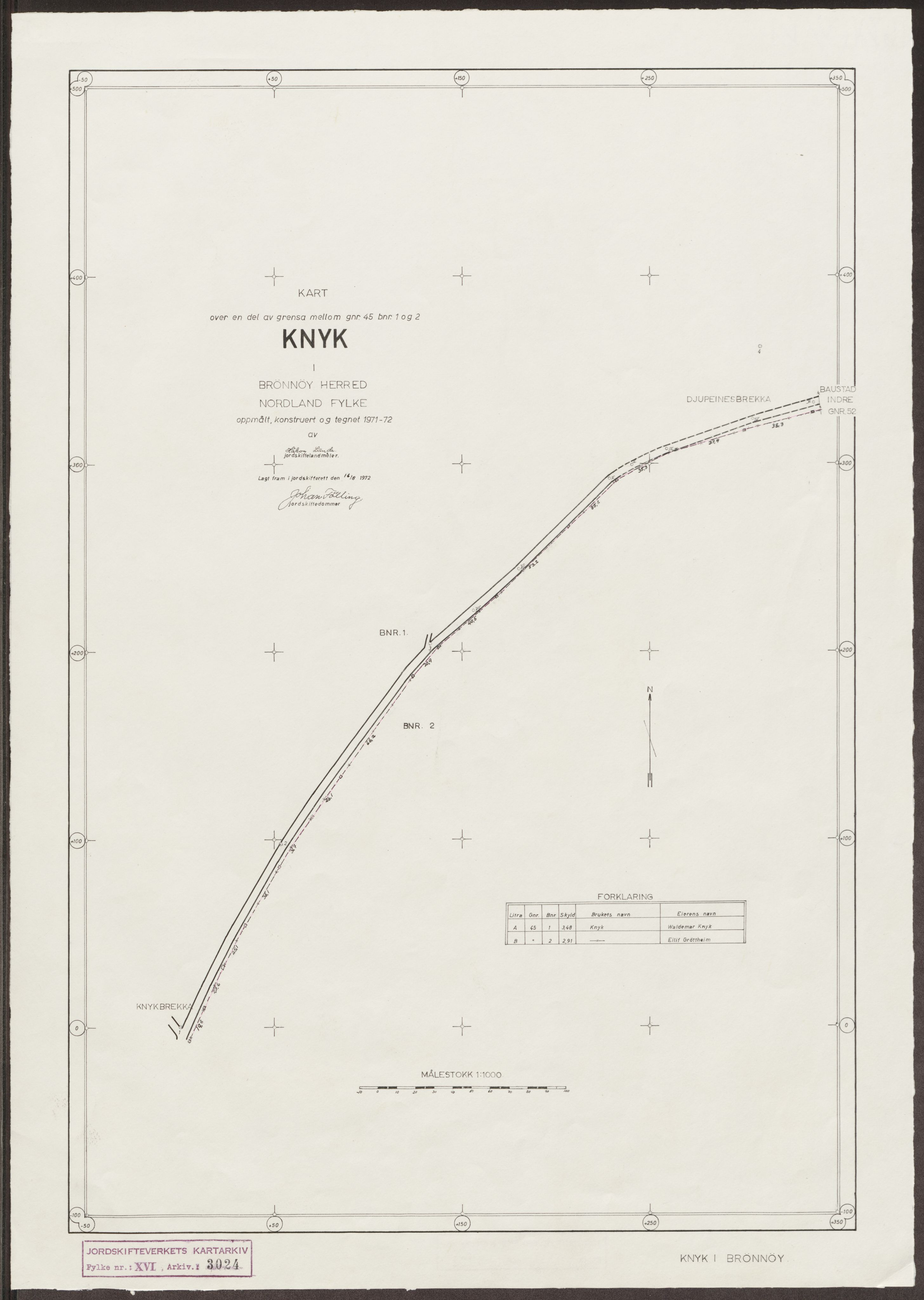 Jordskifteverkets kartarkiv, RA/S-3929/T, 1859-1988, p. 3946
