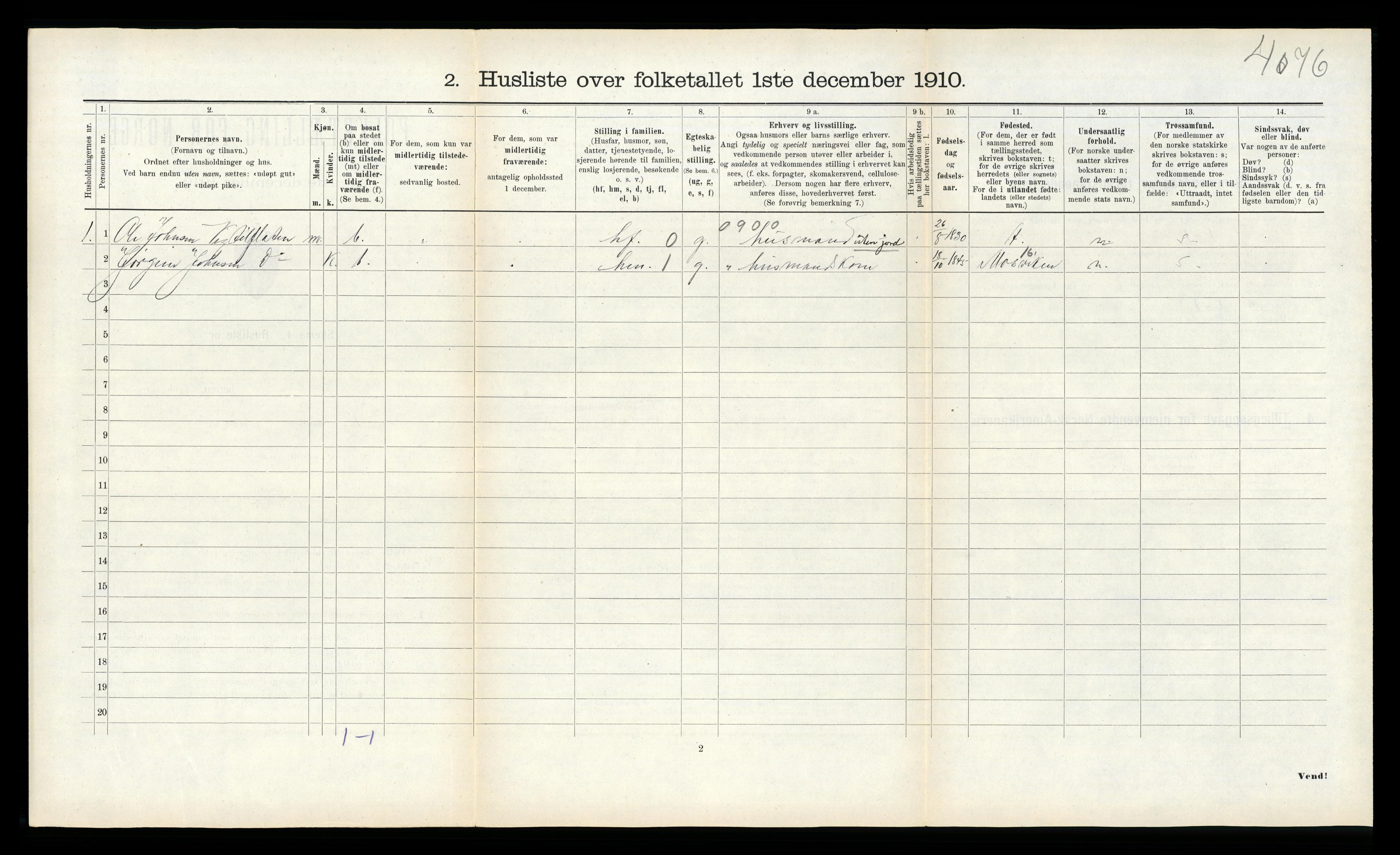 RA, 1910 census for Leksvik, 1910, p. 177