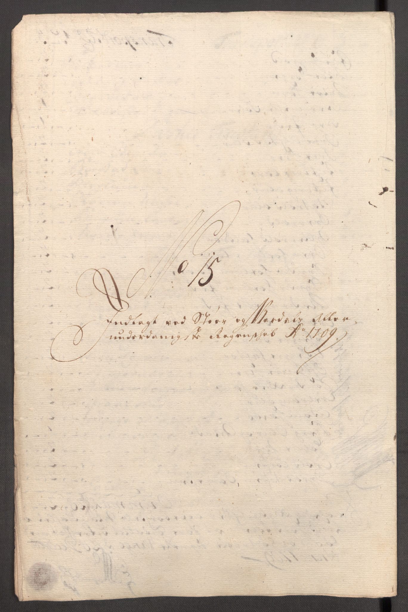 Rentekammeret inntil 1814, Reviderte regnskaper, Fogderegnskap, AV/RA-EA-4092/R62/L4199: Fogderegnskap Stjørdal og Verdal, 1709, p. 172