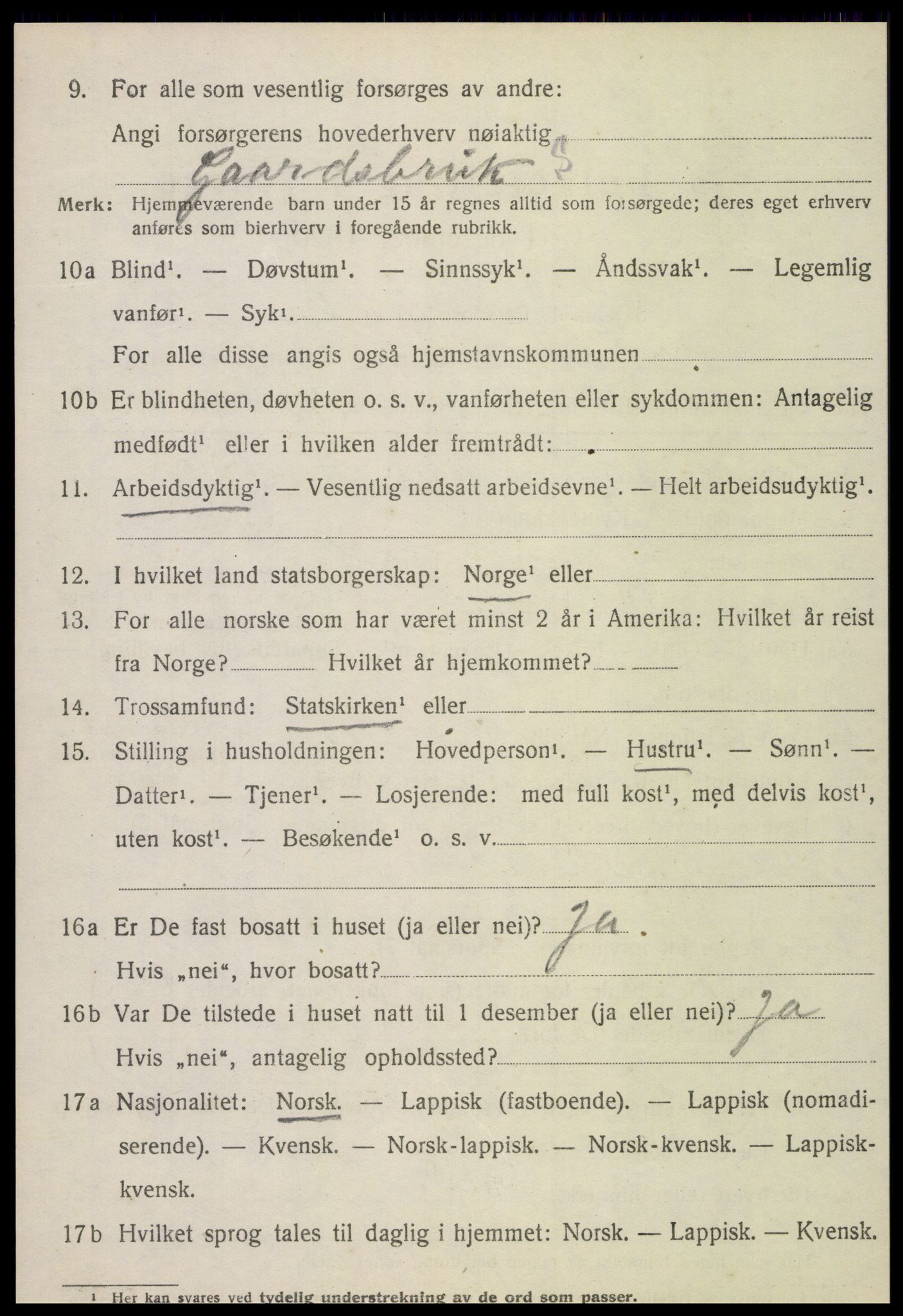 SAT, 1920 census for Nærøy, 1920, p. 1286