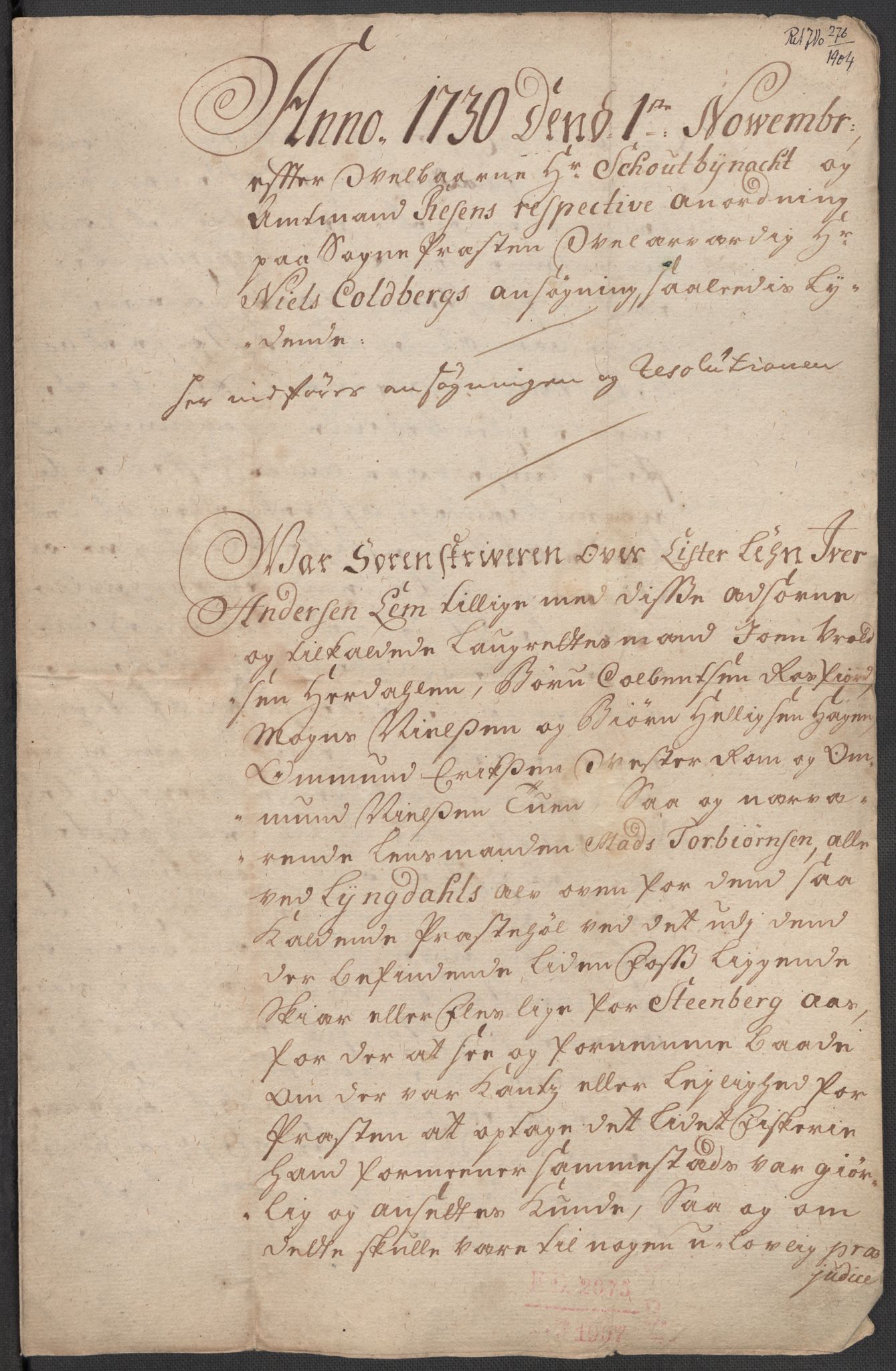 Riksarkivets diplomsamling, AV/RA-EA-5965/F15/L0035: Prestearkiv - Vest-Agder, Sogn og Fjordane og Sør-Trøndelag, 1578-1787, p. 97