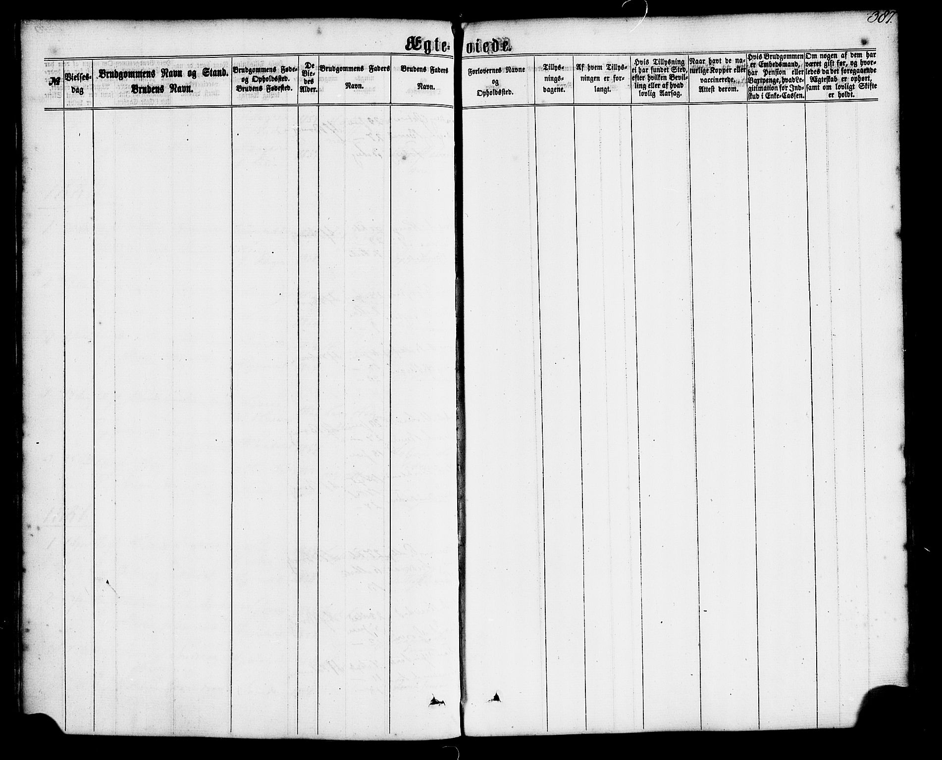 Gaular sokneprestembete, SAB/A-80001/H/Haa: Parish register (official) no. A 5, 1860-1881, p. 387