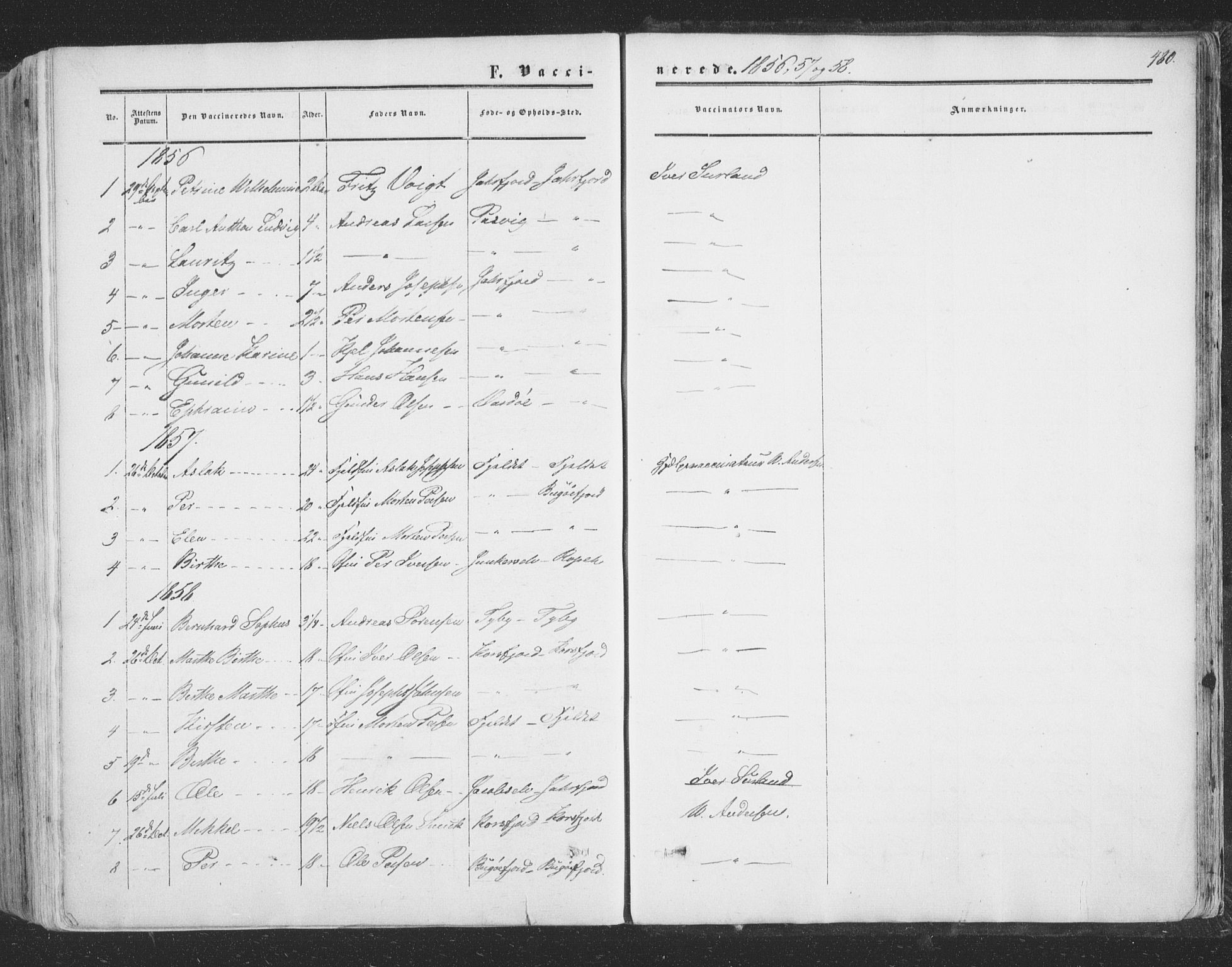 Vadsø sokneprestkontor, SATØ/S-1325/H/Ha/L0004kirke: Parish register (official) no. 4, 1854-1880, p. 480