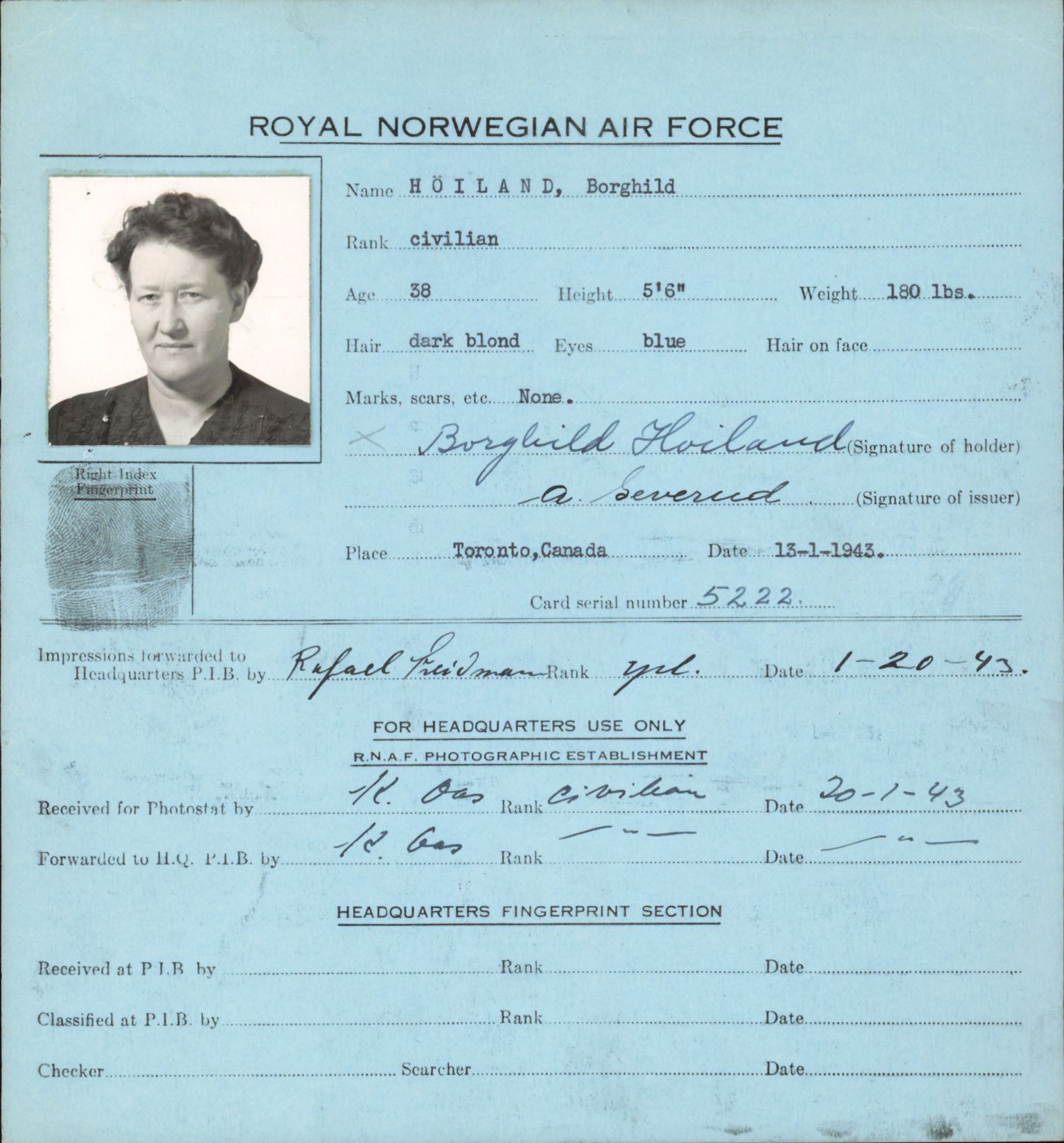 Forsvaret, Forsvarets overkommando/Luftforsvarsstaben, AV/RA-RAFA-4079/P/Pa/L0011: Personellpapirer, 1904, p. 294