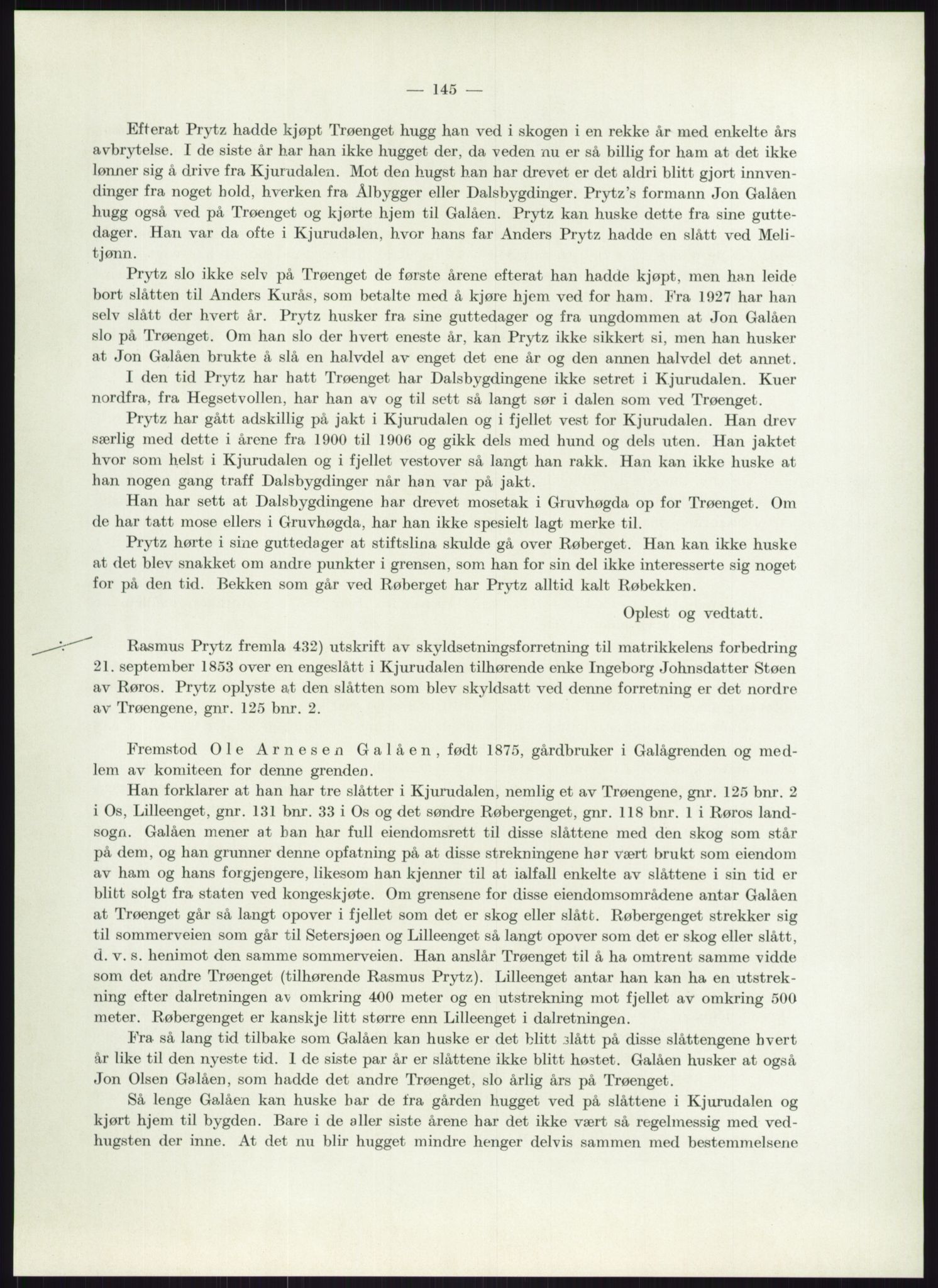 Høyfjellskommisjonen, AV/RA-S-1546/X/Xa/L0001: Nr. 1-33, 1909-1953, p. 4421