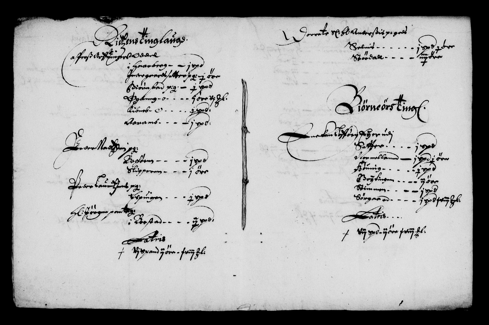 Rentekammeret inntil 1814, Reviderte regnskaper, Lensregnskaper, AV/RA-EA-5023/R/Rb/Rbw/L0147: Trondheim len, 1661