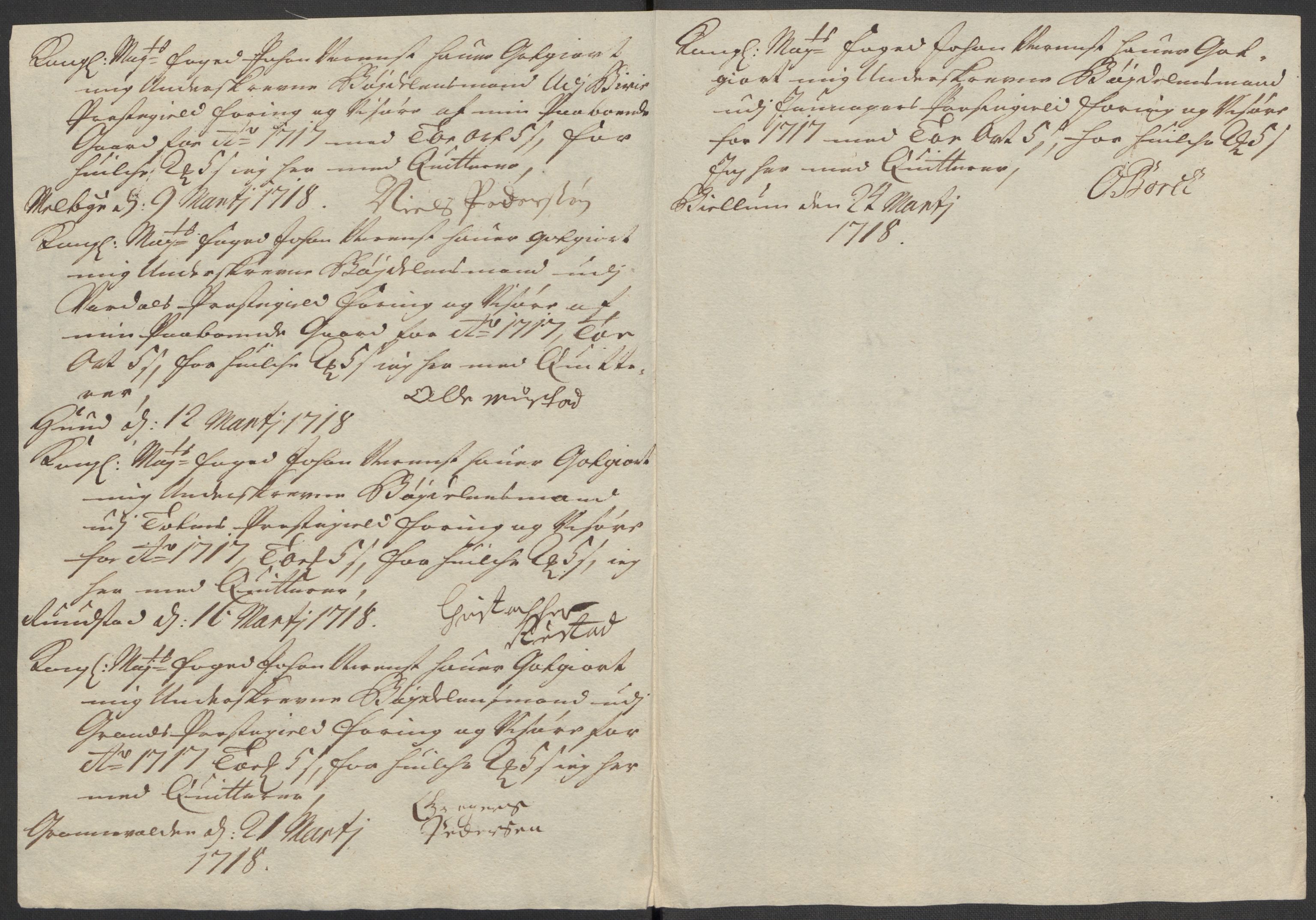 Rentekammeret inntil 1814, Reviderte regnskaper, Fogderegnskap, RA/EA-4092/R18/L1318: Fogderegnskap Hadeland, Toten og Valdres, 1717, p. 131