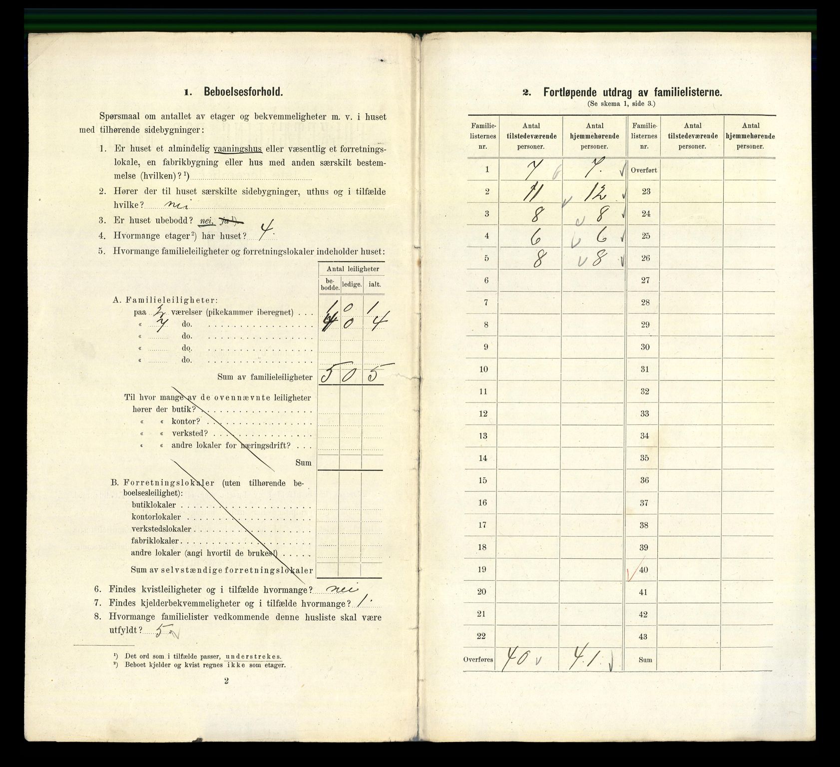 RA, 1910 census for Kristiania, 1910, p. 100500