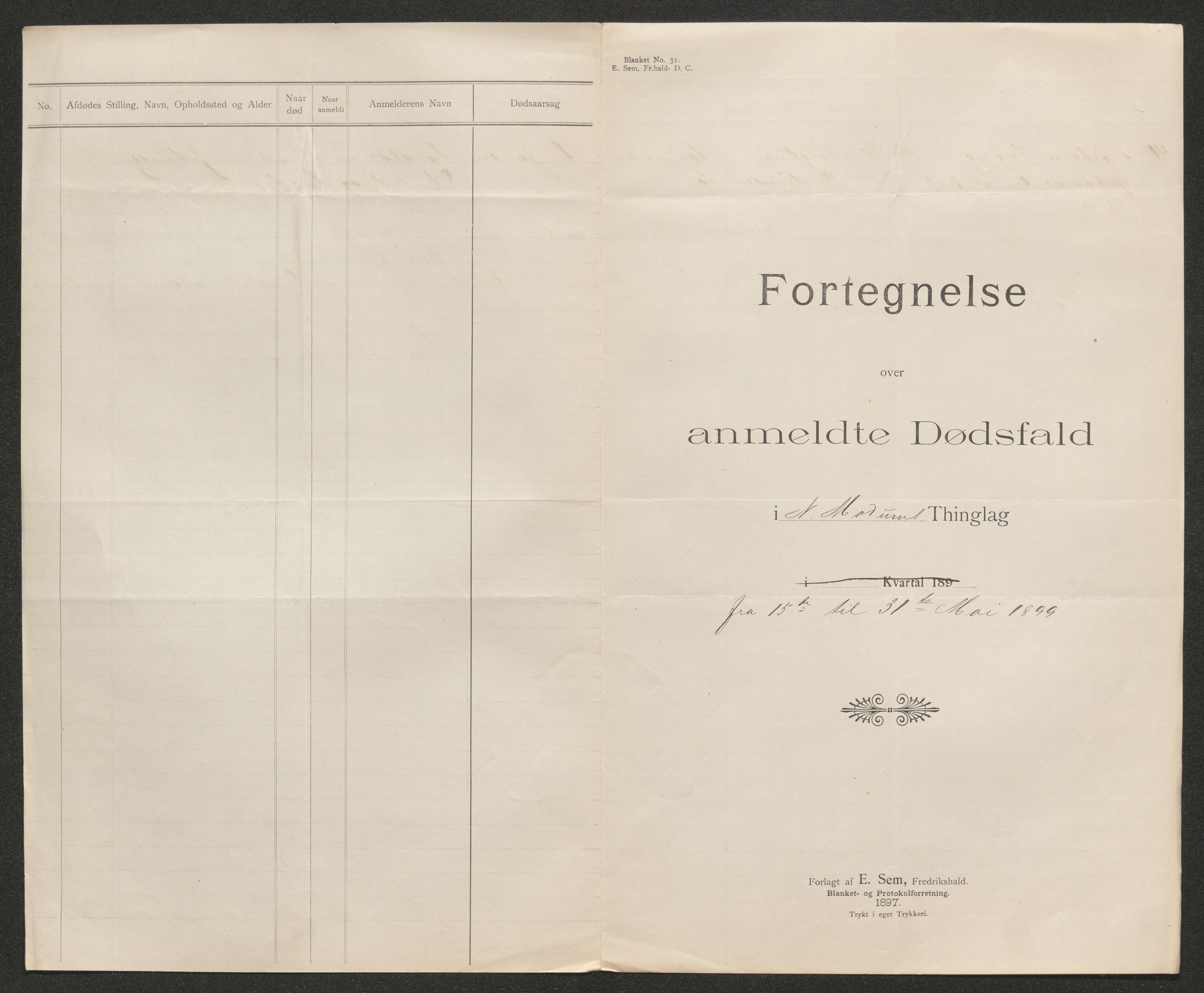 Eiker, Modum og Sigdal sorenskriveri, SAKO/A-123/H/Ha/Hab/L0026: Dødsfallsmeldinger, 1899, p. 358