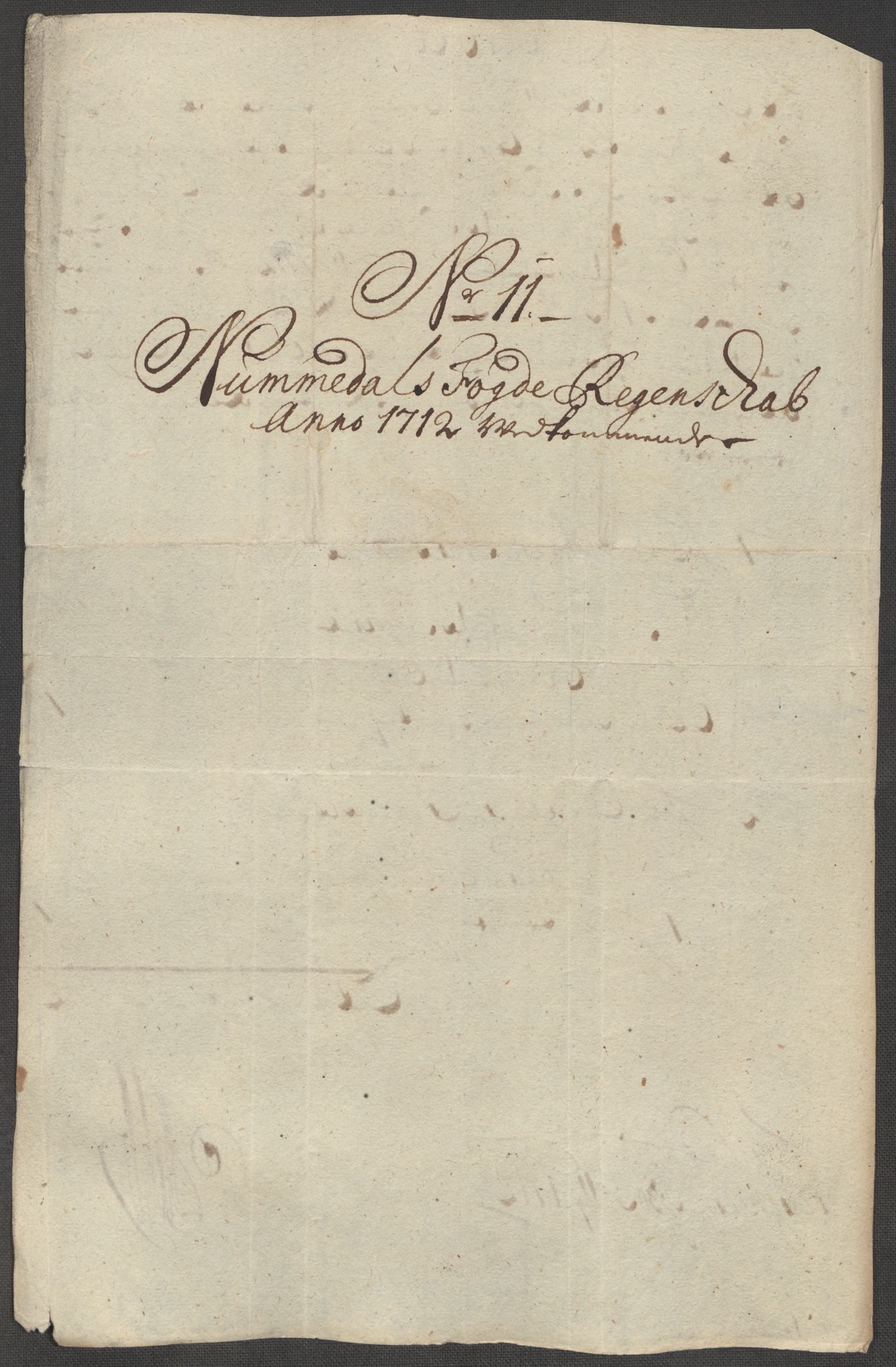 Rentekammeret inntil 1814, Reviderte regnskaper, Fogderegnskap, AV/RA-EA-4092/R64/L4433: Fogderegnskap Namdal, 1712, p. 126