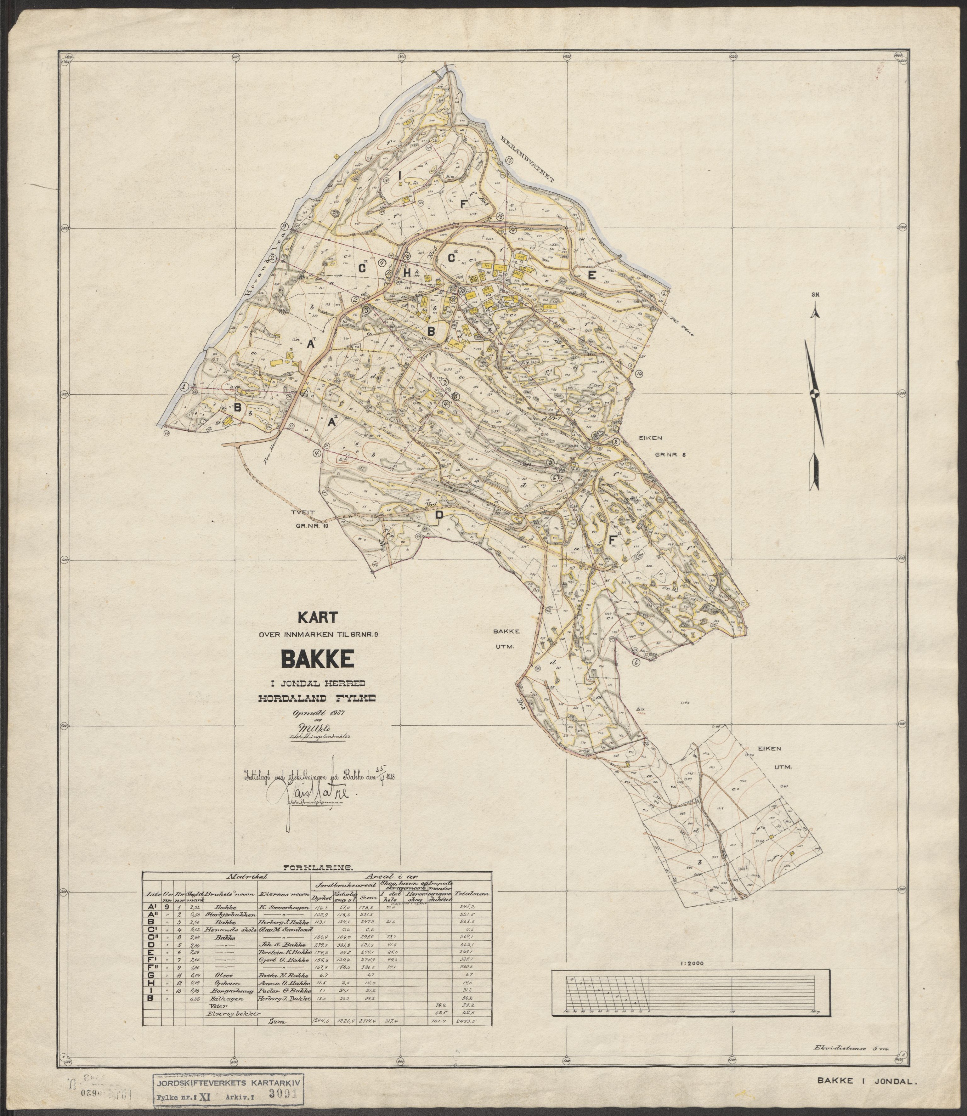 Jordskifteverkets kartarkiv, AV/RA-S-3929/T, 1859-1988, p. 3506
