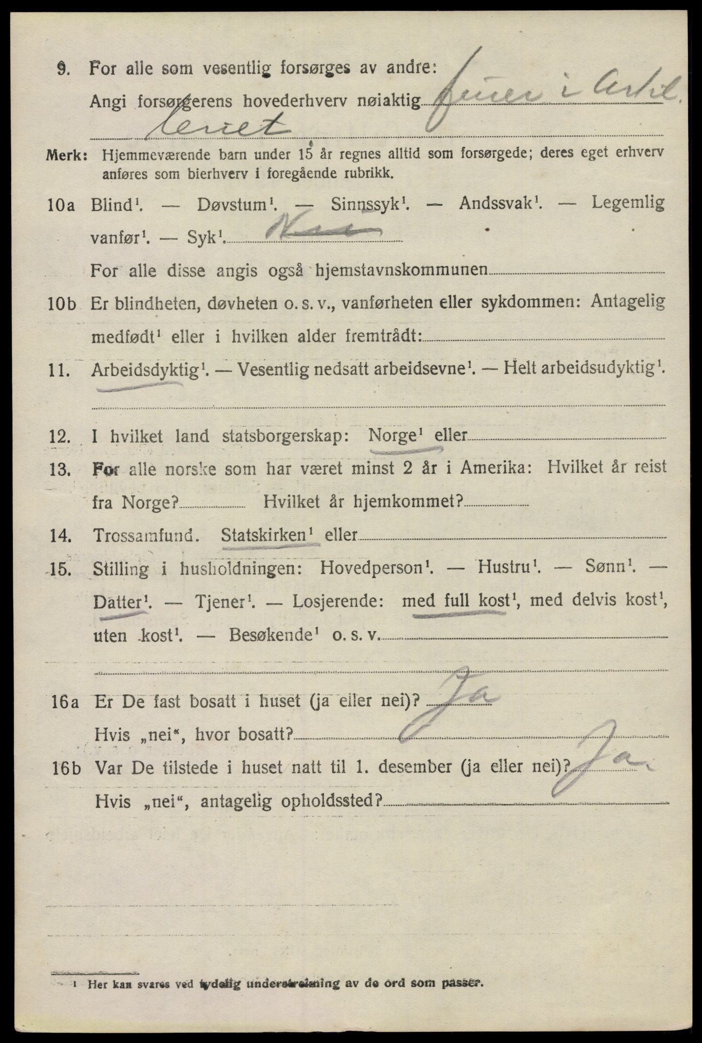 SAO, 1920 census for Rygge, 1920, p. 7600