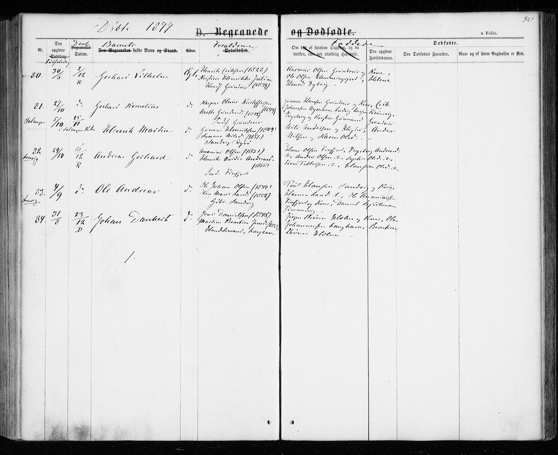 Tranøy sokneprestkontor, AV/SATØ-S-1313/I/Ia/Iaa/L0008kirke: Parish register (official) no. 8, 1867-1877, p. 321