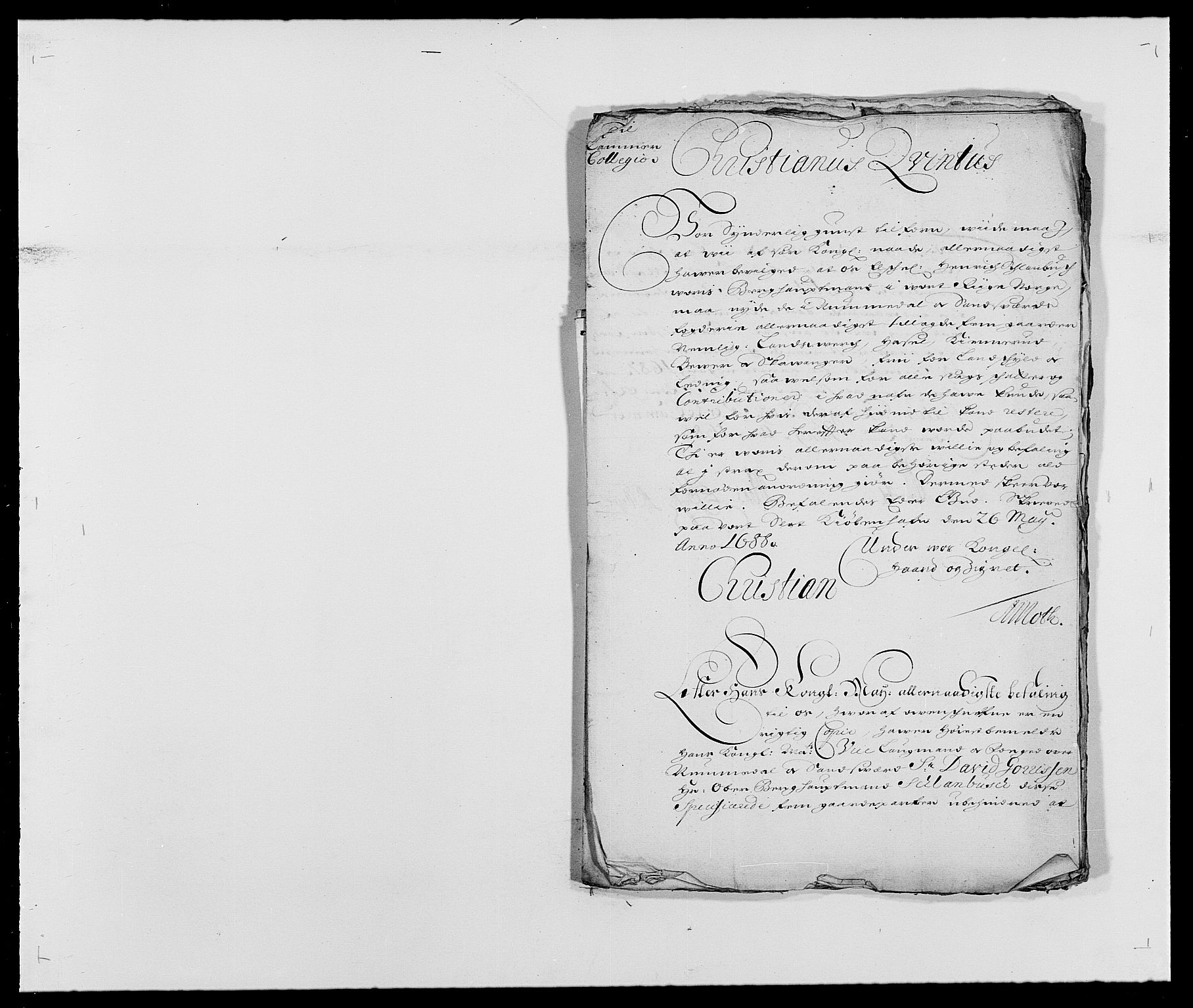 Rentekammeret inntil 1814, Reviderte regnskaper, Fogderegnskap, RA/EA-4092/R24/L1574: Fogderegnskap Numedal og Sandsvær, 1688-1691, p. 2