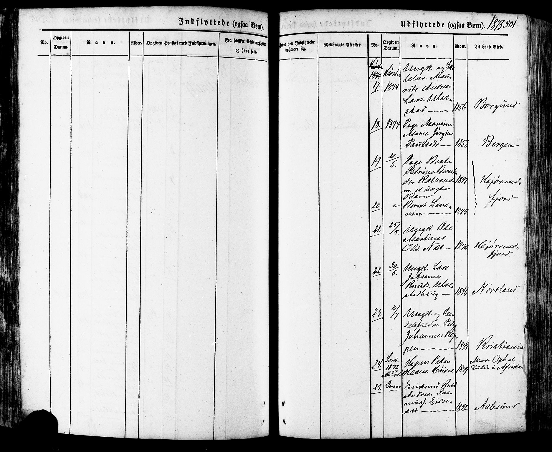 Ministerialprotokoller, klokkerbøker og fødselsregistre - Møre og Romsdal, SAT/A-1454/511/L0140: Parish register (official) no. 511A07, 1851-1878, p. 501