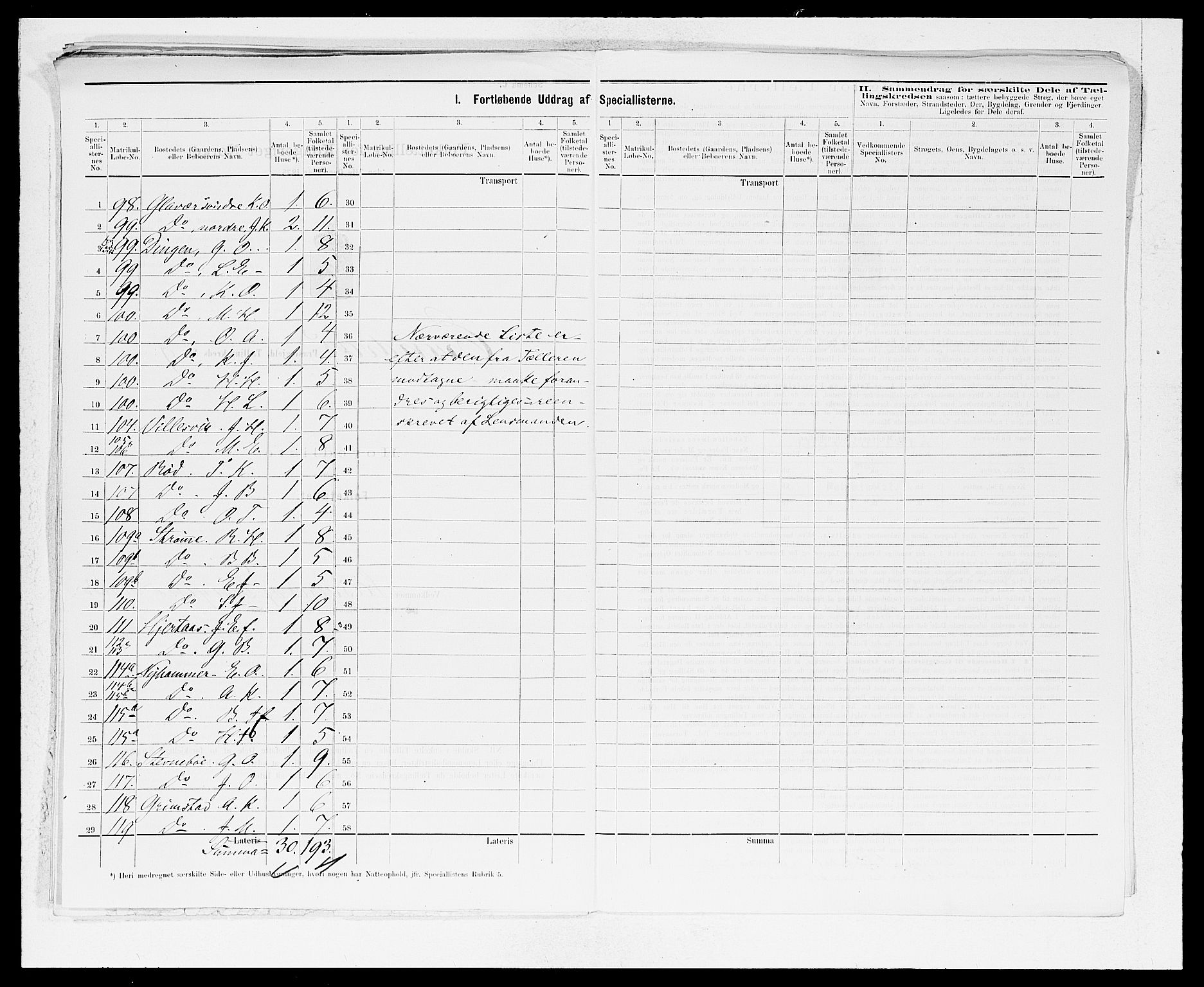 SAB, 1875 census for 1411P Eivindvik, 1875, p. 19