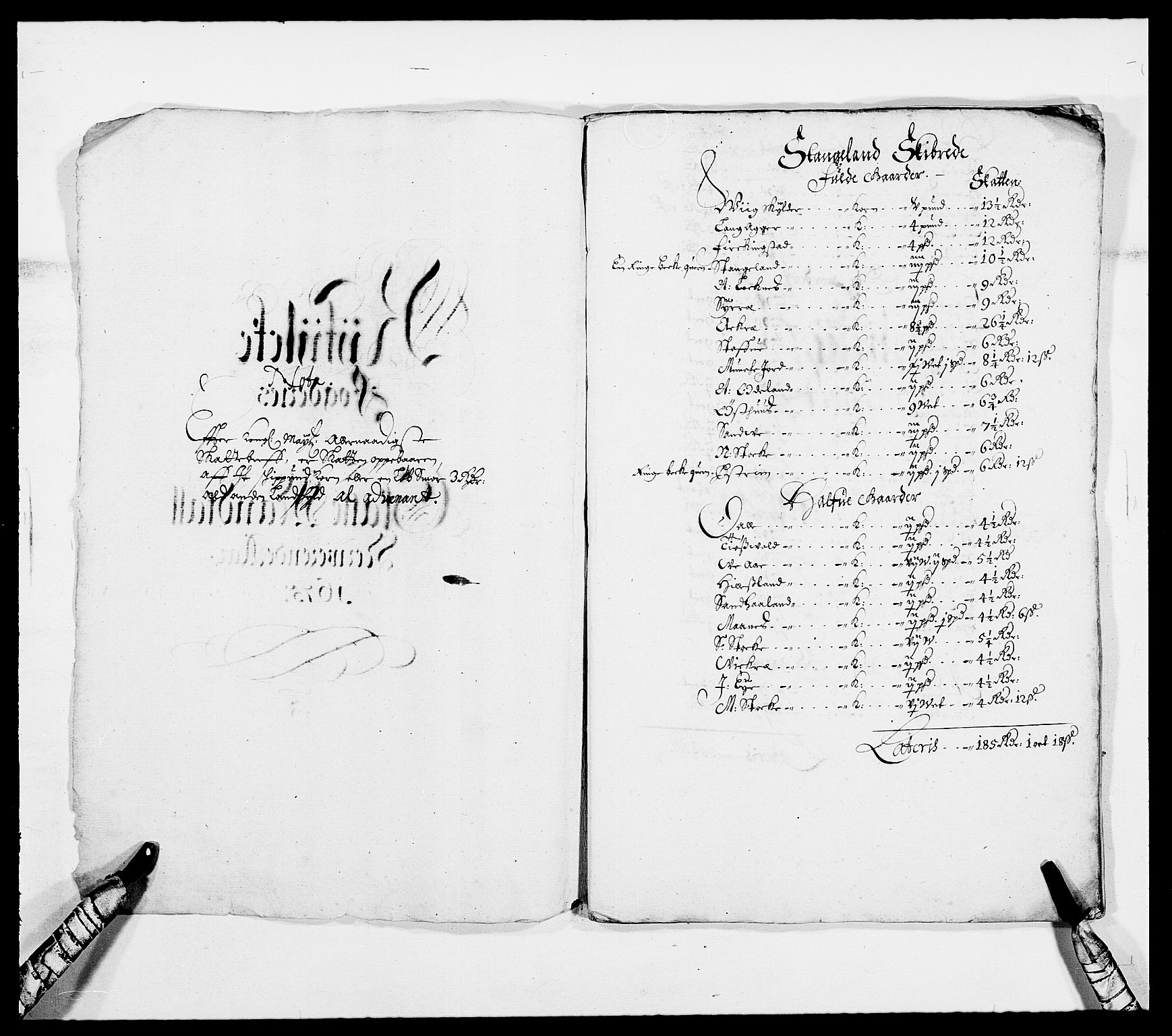 Rentekammeret inntil 1814, Reviderte regnskaper, Fogderegnskap, RA/EA-4092/R47/L2845: Fogderegnskap Ryfylke, 1674-1675, p. 216