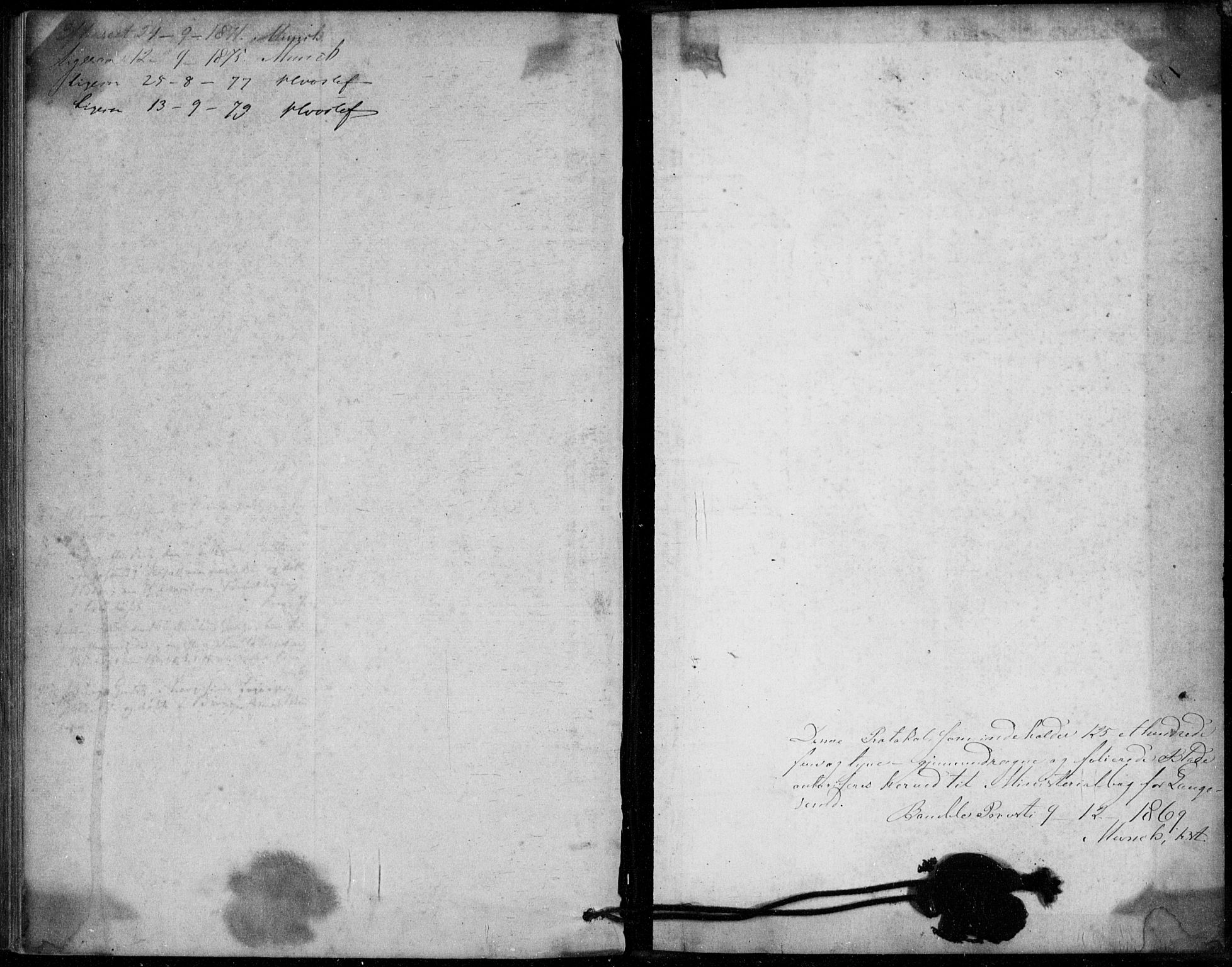 Langesund kirkebøker, AV/SAKO-A-280/F/Fa/L0001: Parish register (official) no. 1, 1870-1877