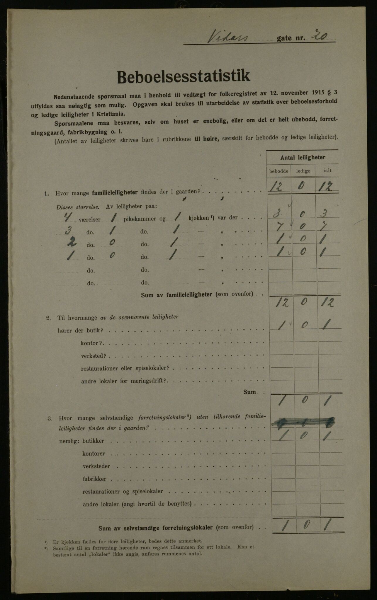 OBA, Municipal Census 1923 for Kristiania, 1923, p. 136474