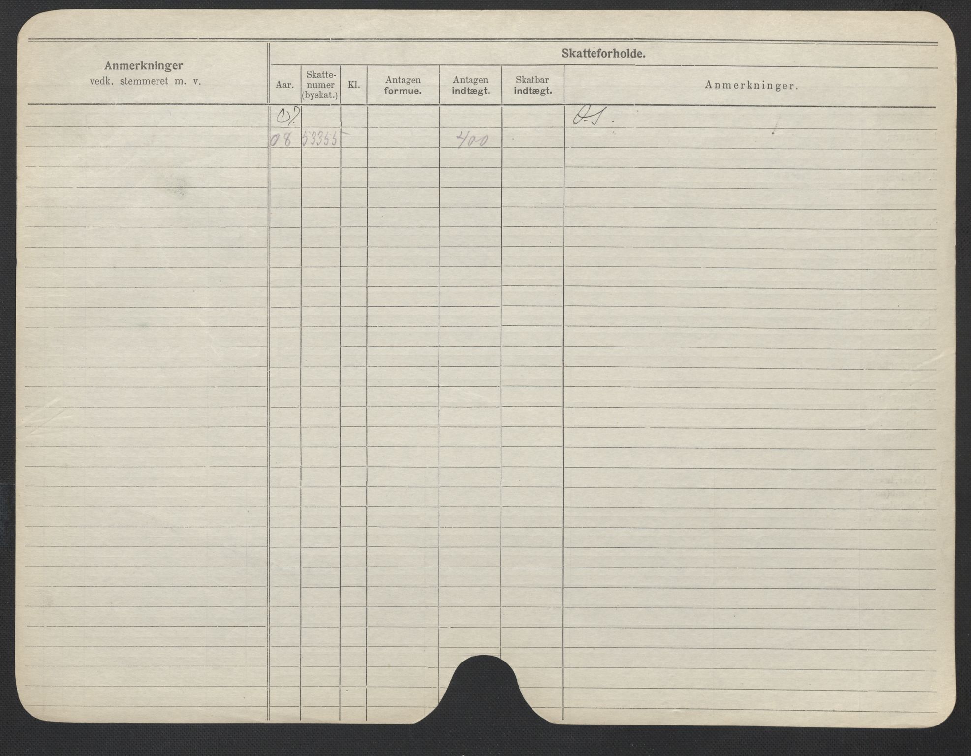 Oslo folkeregister, Registerkort, AV/SAO-A-11715/F/Fa/Fac/L0019: Kvinner, 1906-1914, p. 1003b