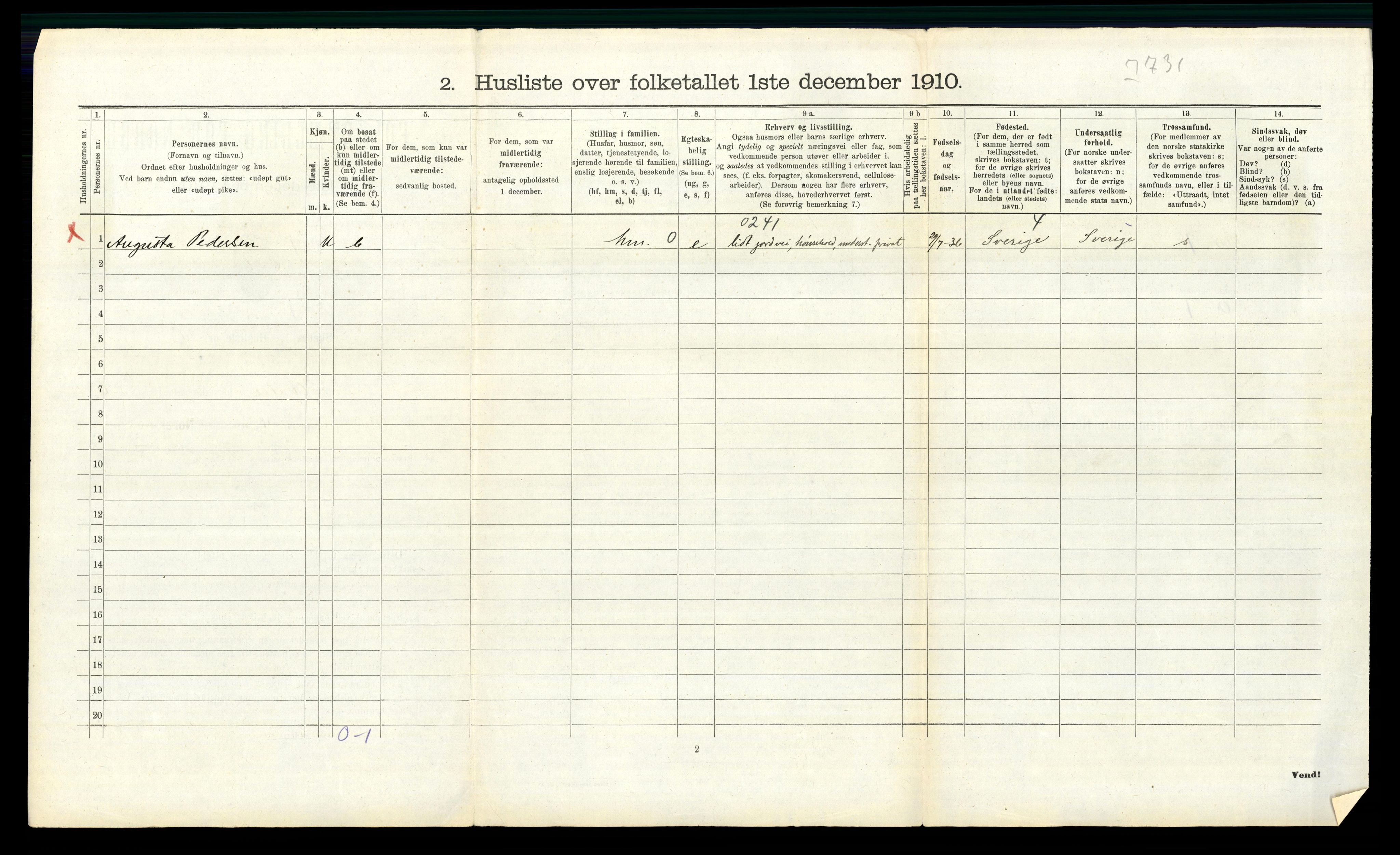 RA, 1910 census for Hvaler, 1910, p. 985