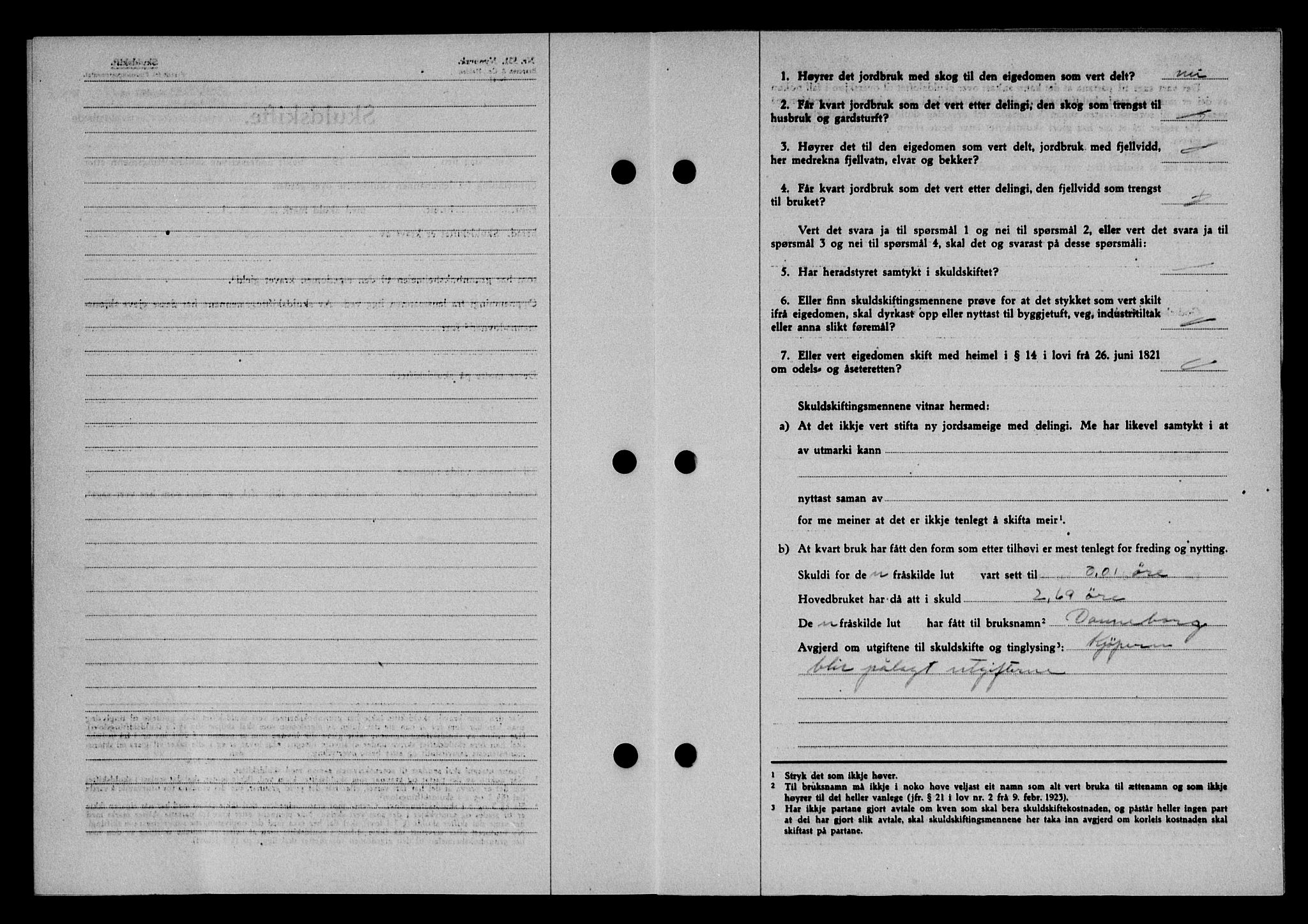 Karmsund sorenskriveri, SAST/A-100311/01/II/IIB/L0090: Mortgage book no. 70A, 1947-1947, Diary no: : 1802/1947