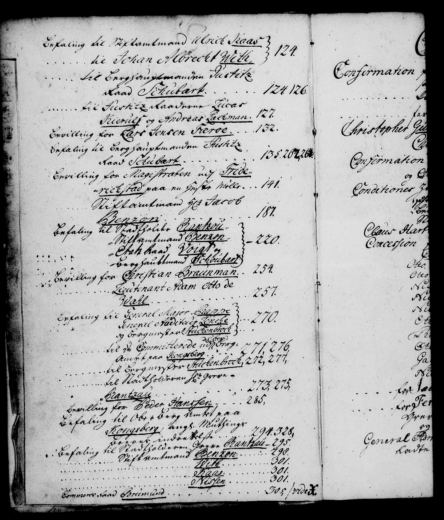 Rentekammeret, Kammerkanselliet, AV/RA-EA-3111/G/Gg/Gga/L0004: Norsk ekspedisjonsprotokoll med register (merket RK 53.4), 1734-1741