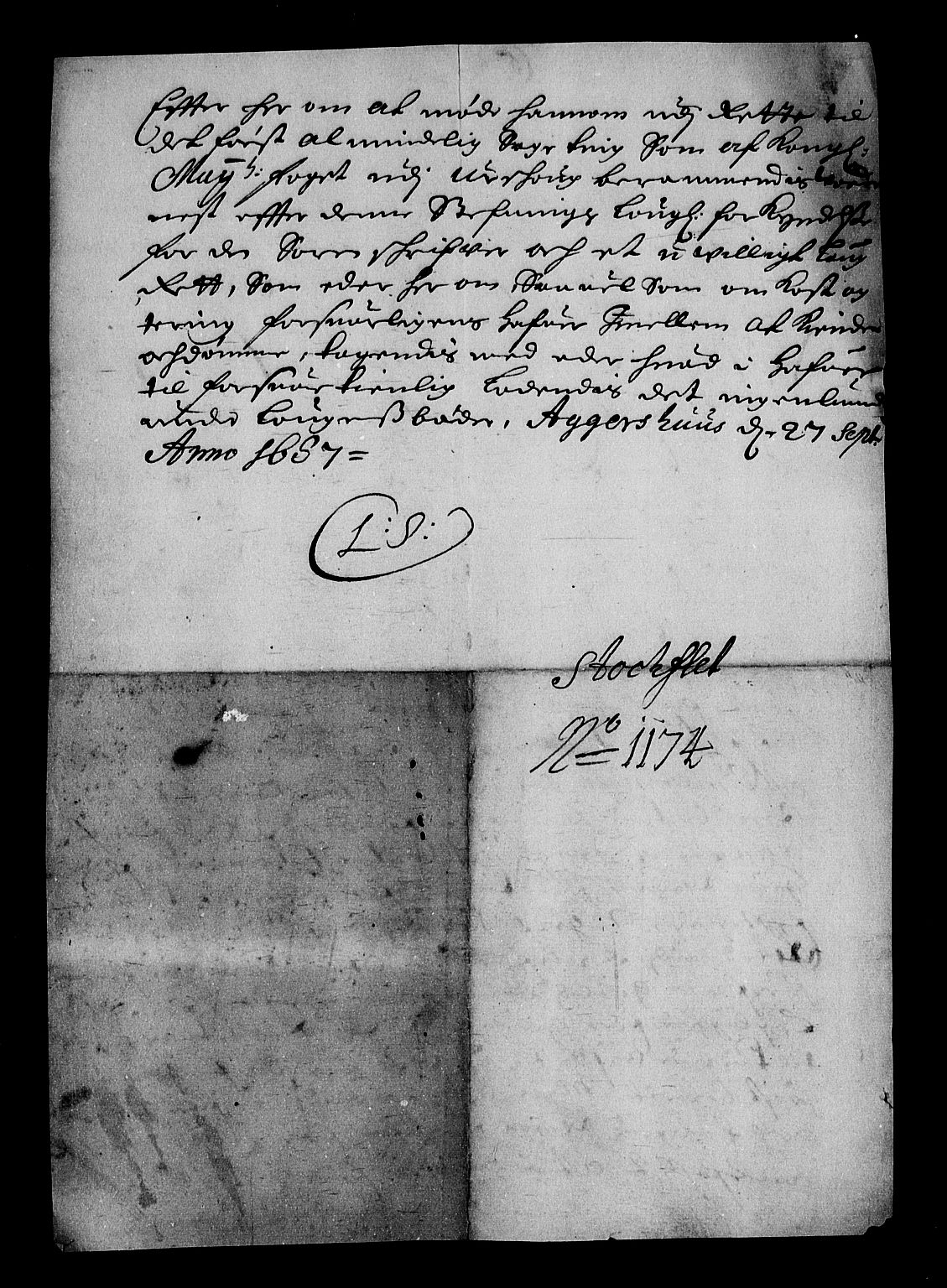 Stattholderembetet 1572-1771, AV/RA-EA-2870/Af/L0002: Avskrifter av vedlegg til originale supplikker, nummerert i samsvar med supplikkbøkene, 1687-1689, p. 3