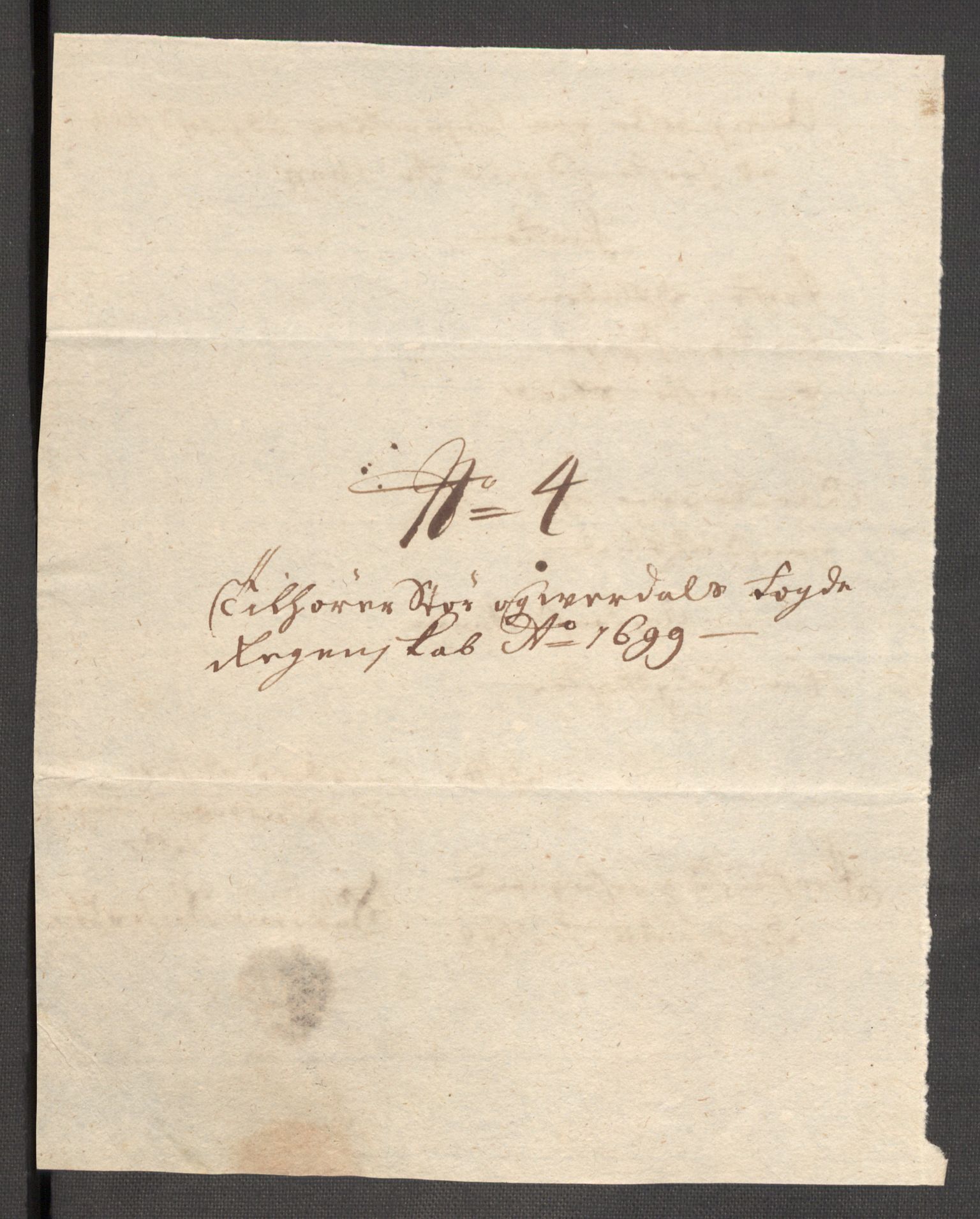 Rentekammeret inntil 1814, Reviderte regnskaper, Fogderegnskap, RA/EA-4092/R62/L4191: Fogderegnskap Stjørdal og Verdal, 1699, p. 219