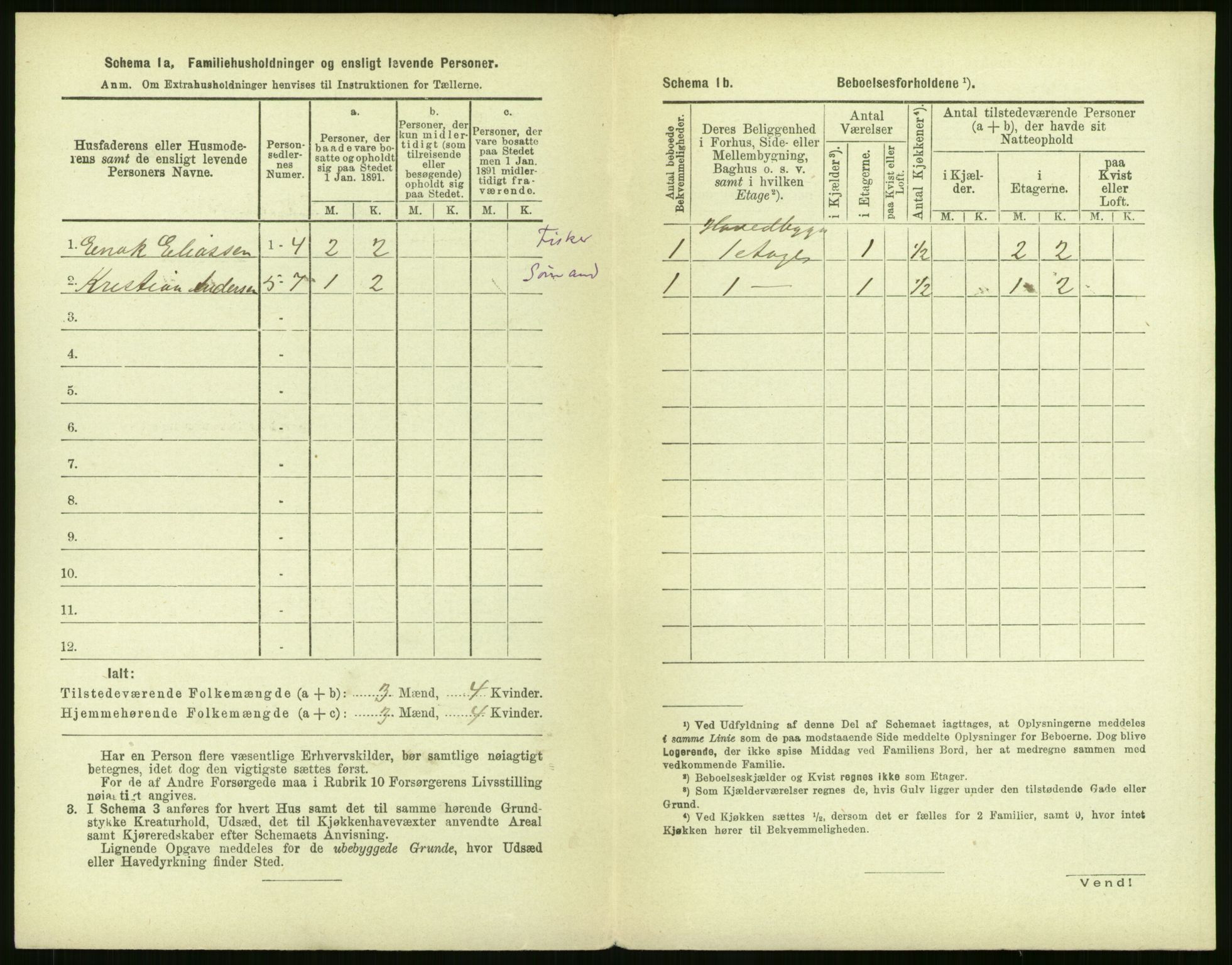 RA, 1891 census for 1104 Skudeneshavn, 1891, p. 283