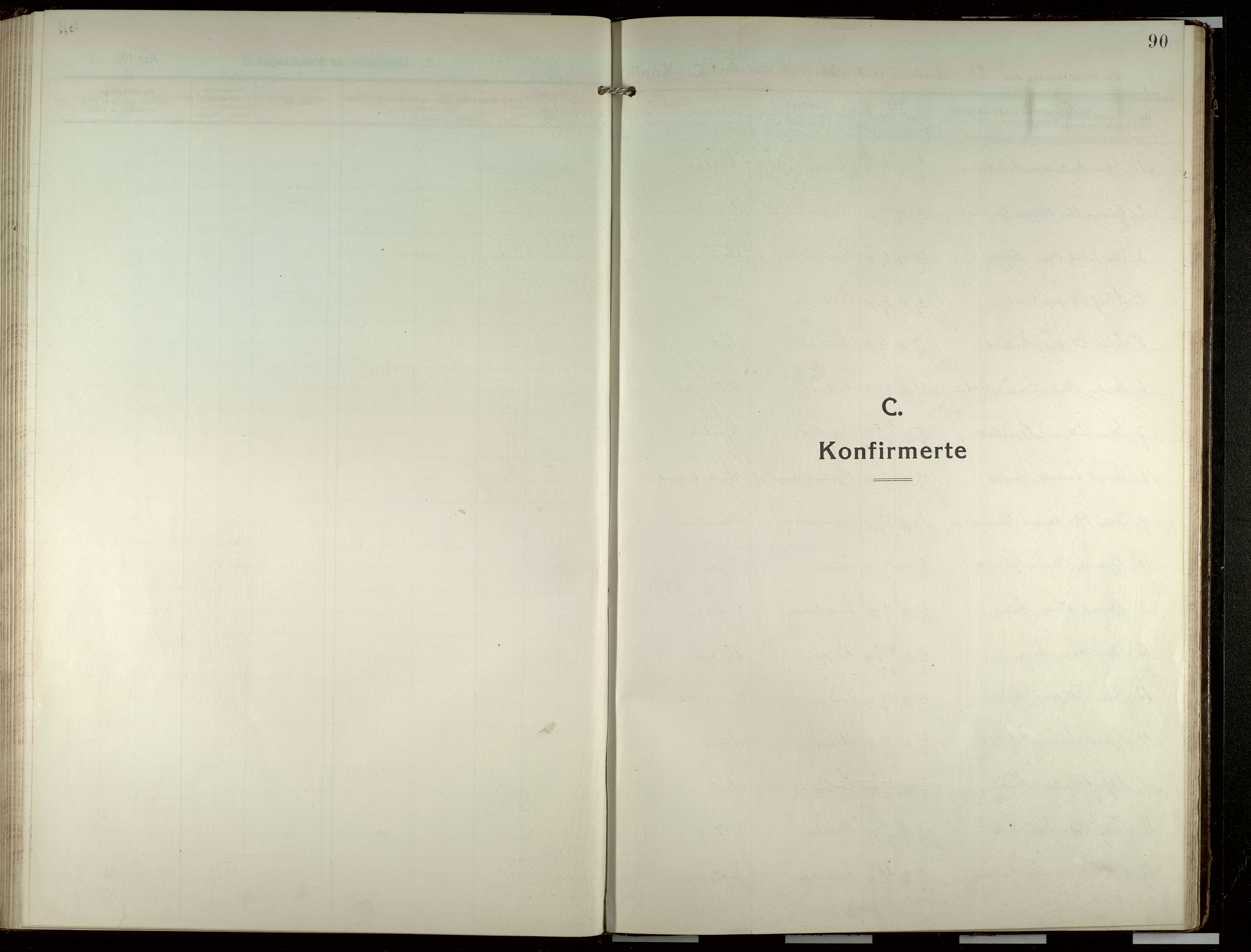 Elverum prestekontor, SAH/PREST-044/H/Ha/Haa/L0022: Parish register (official) no. 22, 1913-1924, p. 90