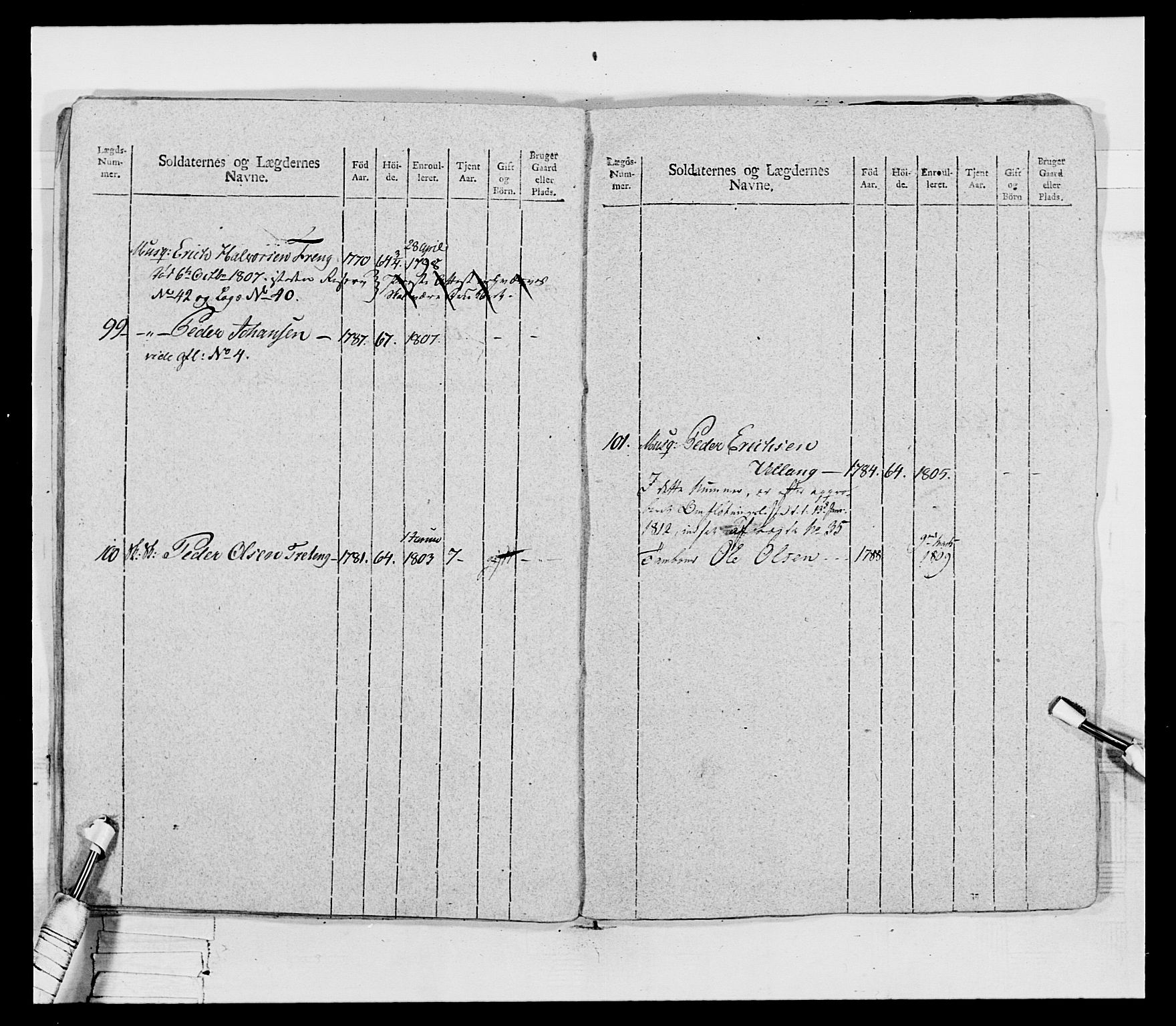 Generalitets- og kommissariatskollegiet, Det kongelige norske kommissariatskollegium, AV/RA-EA-5420/E/Eh/L0069: Opplandske gevorbne infanteriregiment, 1810-1818, p. 89