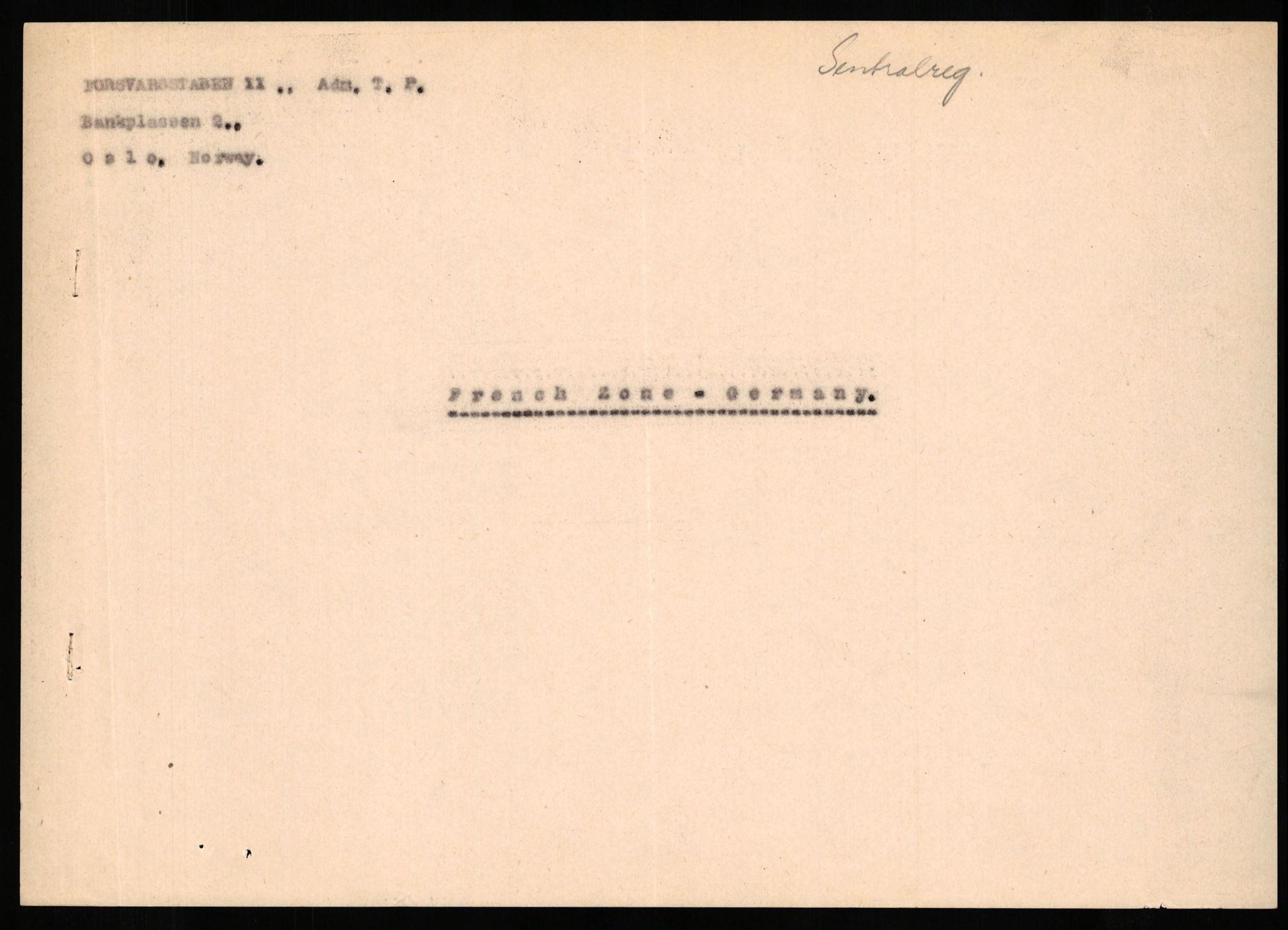 Forsvaret, Forsvarets overkommando II, AV/RA-RAFA-3915/D/Db/L0034: CI Questionaires. Tyske okkupasjonsstyrker i Norge. Tyskere., 1945-1946, p. 39