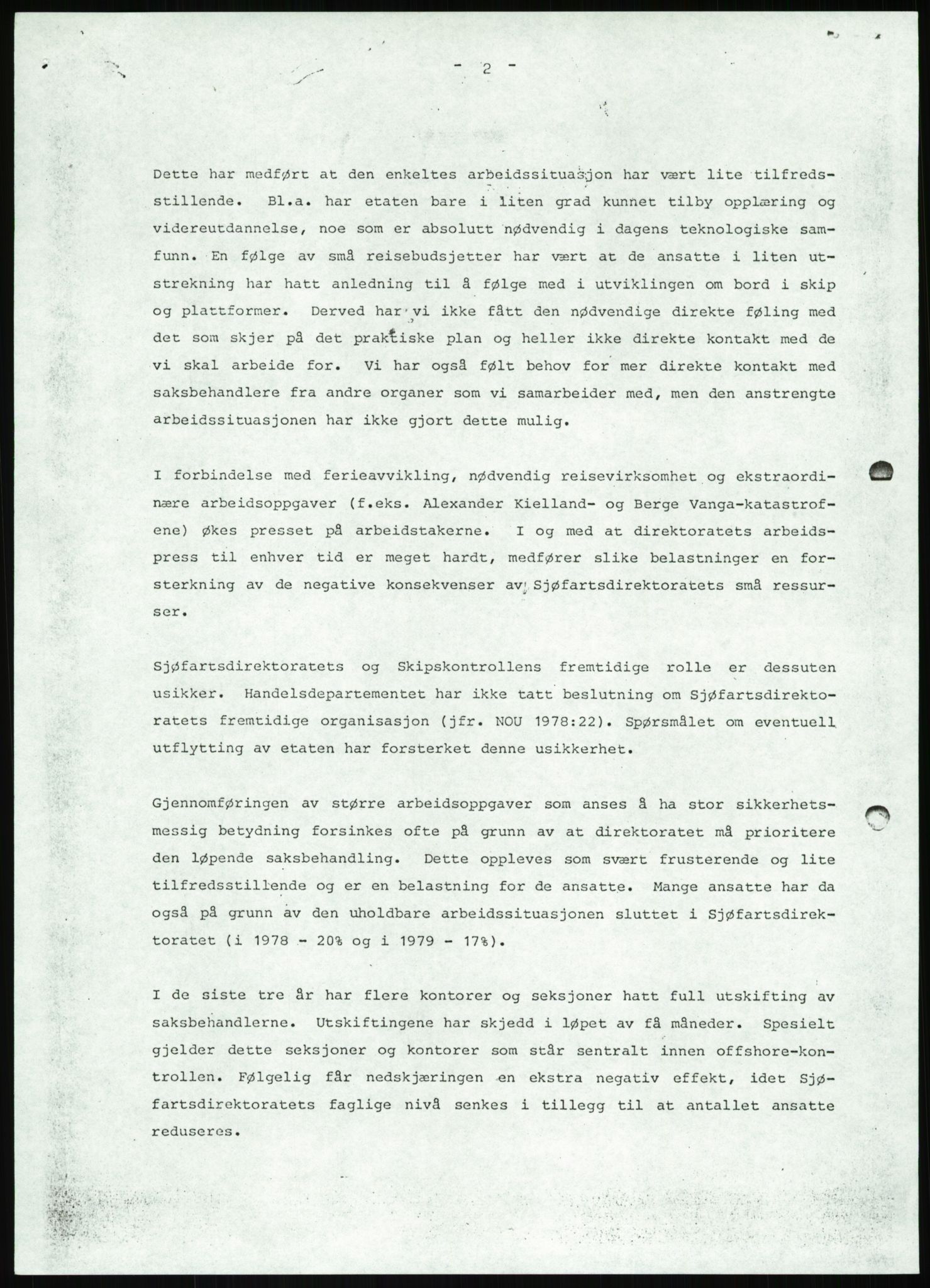 Justisdepartementet, Granskningskommisjonen ved Alexander Kielland-ulykken 27.3.1980, AV/RA-S-1165/D/L0013: H Sjøfartsdirektoratet og Skipskontrollen (H25-H43, H45, H47-H48, H50, H52)/I Det norske Veritas (I34, I41, I47), 1980-1981, p. 85