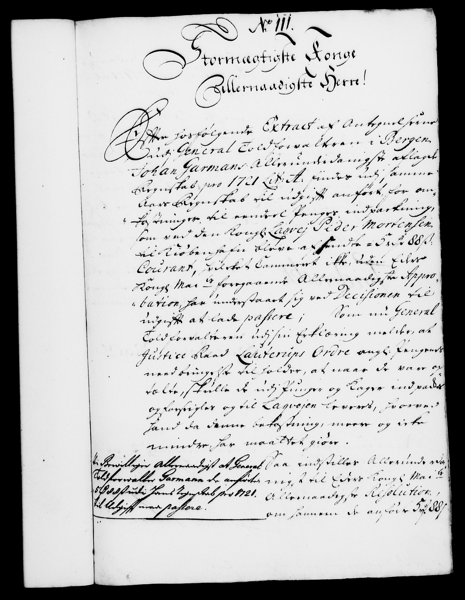 Rentekammeret, Kammerkanselliet, RA/EA-3111/G/Gf/Gfa/L0008: Norsk relasjons- og resolusjonsprotokoll (merket RK 52.8), 1725, p. 612