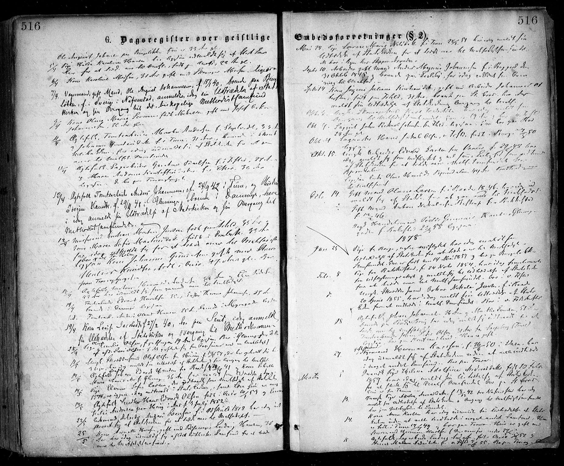 Glemmen prestekontor Kirkebøker, SAO/A-10908/F/Fa/L0008: Parish register (official) no. 8, 1862-1871, p. 516