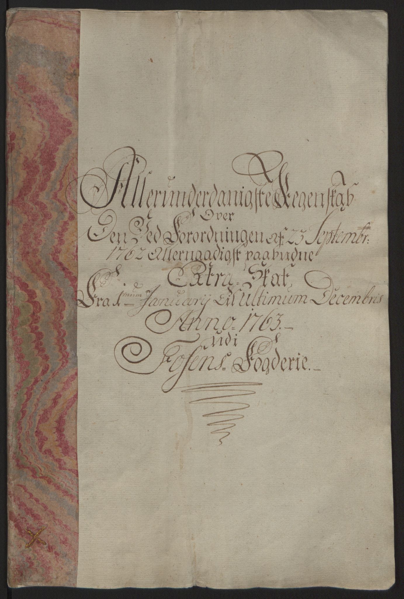 Rentekammeret inntil 1814, Reviderte regnskaper, Fogderegnskap, RA/EA-4092/R57/L3930: Ekstraskatten Fosen, 1762-1763, p. 292