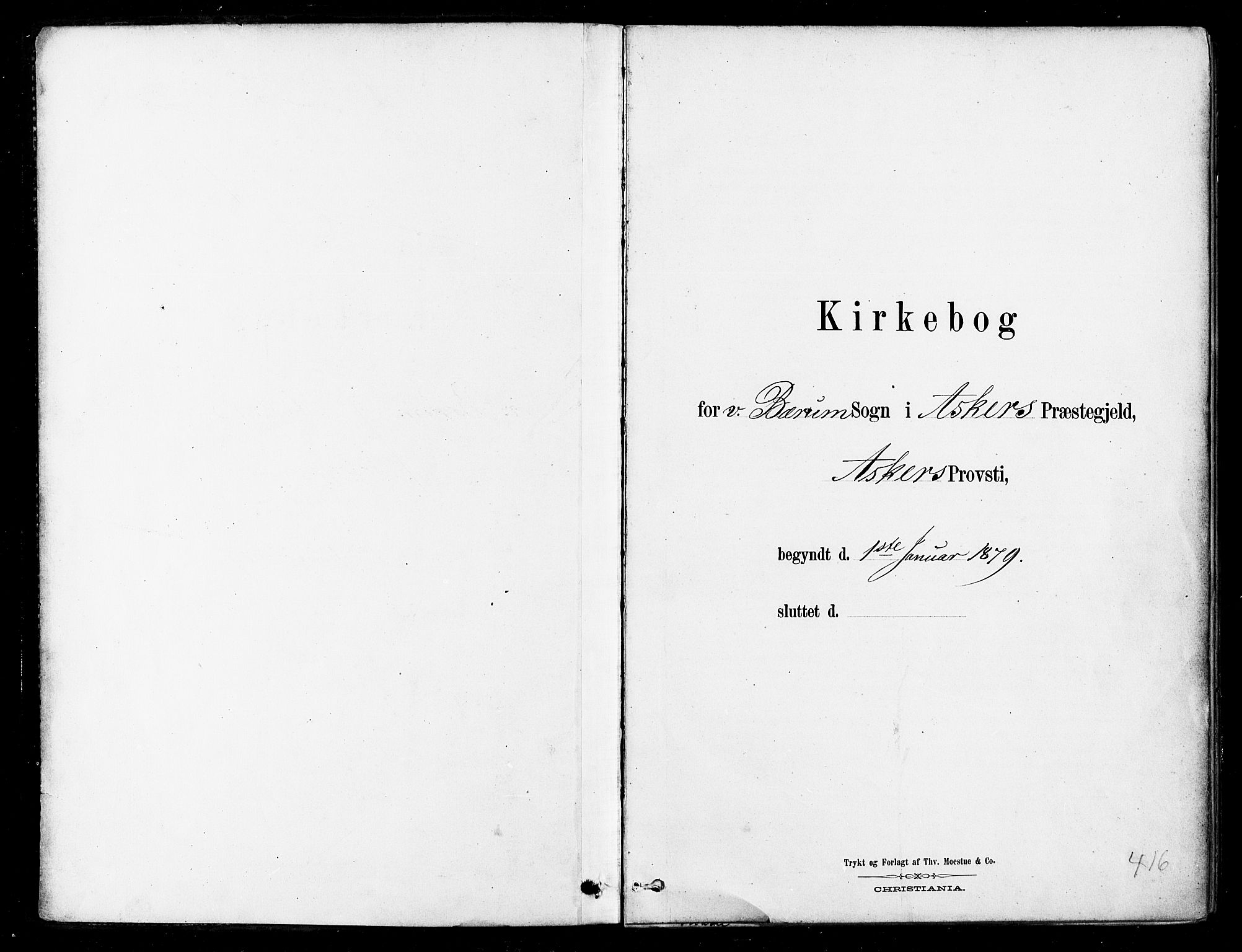 Asker prestekontor Kirkebøker, AV/SAO-A-10256a/F/Fb/L0002: Parish register (official) no. II 2, 1879-1921