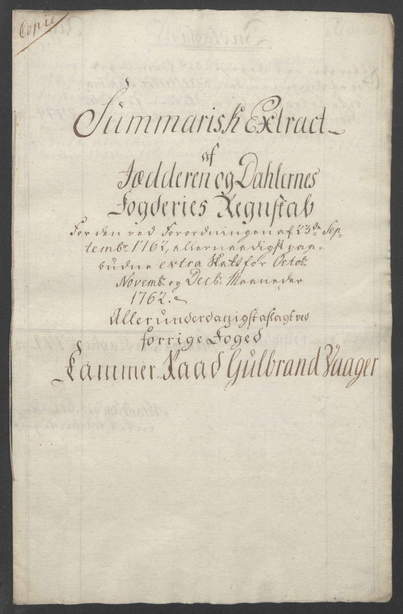 Rentekammeret inntil 1814, Reviderte regnskaper, Fogderegnskap, AV/RA-EA-4092/R46/L2835: Ekstraskatten Jæren og Dalane, 1762-1764, p. 8