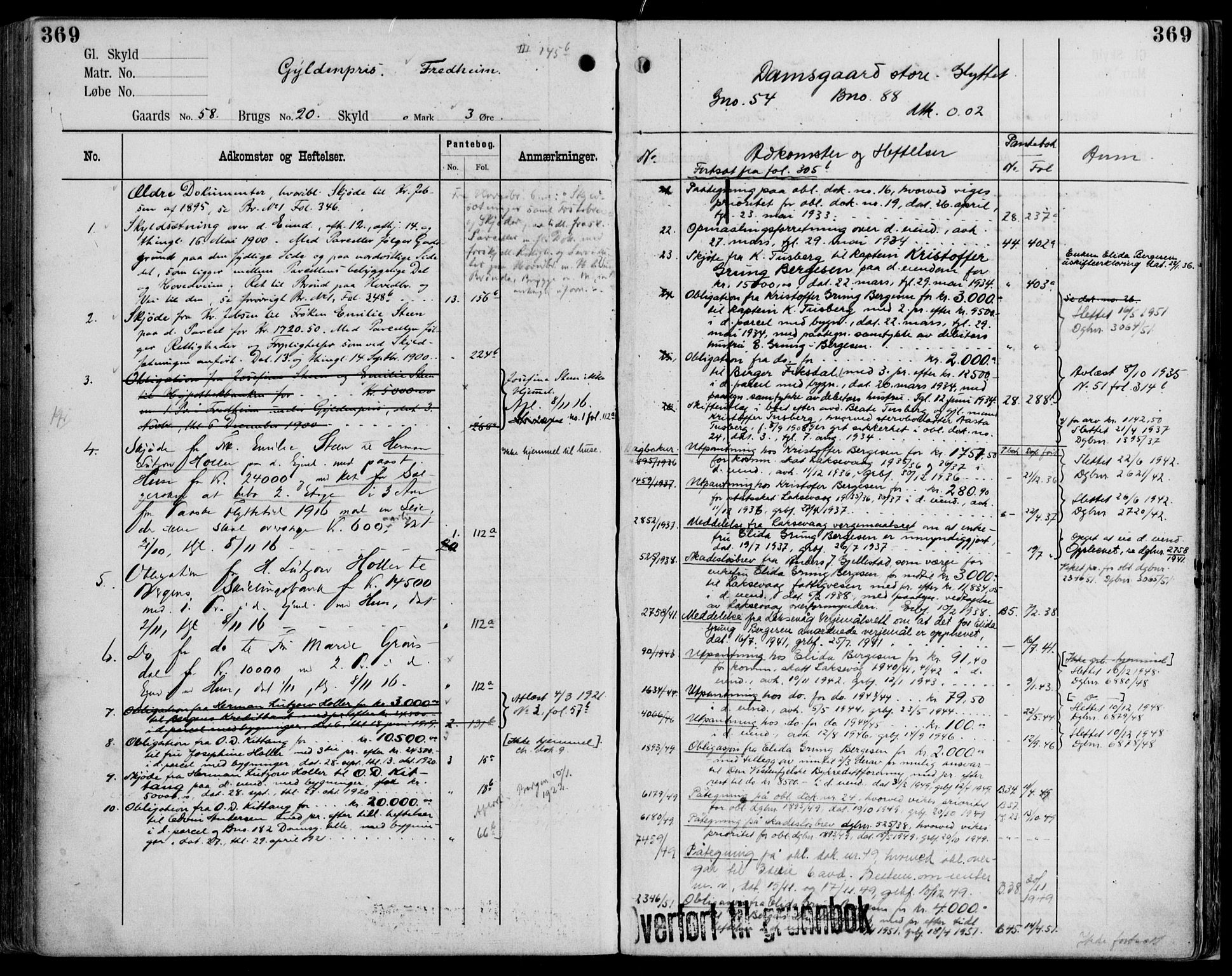 Midhordland sorenskriveri, AV/SAB-A-3001/1/G/Ga/Gab/L0114: Mortgage register no. II.A.b.114, p. 369
