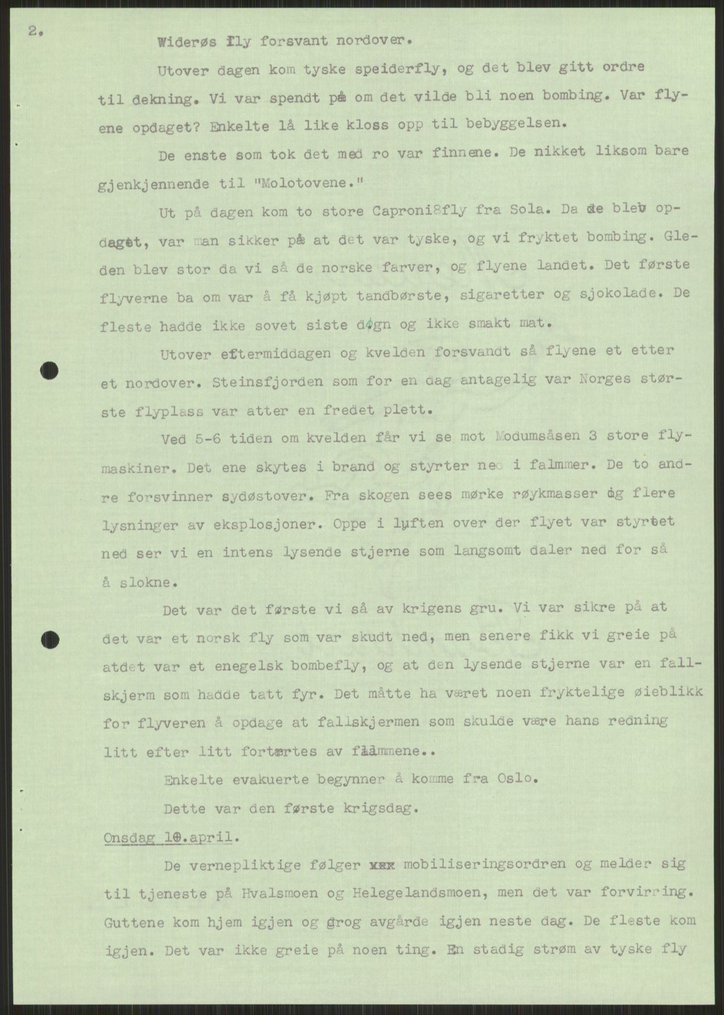 Forsvaret, Forsvarets krigshistoriske avdeling, AV/RA-RAFA-2017/Y/Ya/L0014: II-C-11-31 - Fylkesmenn.  Rapporter om krigsbegivenhetene 1940., 1940, p. 472