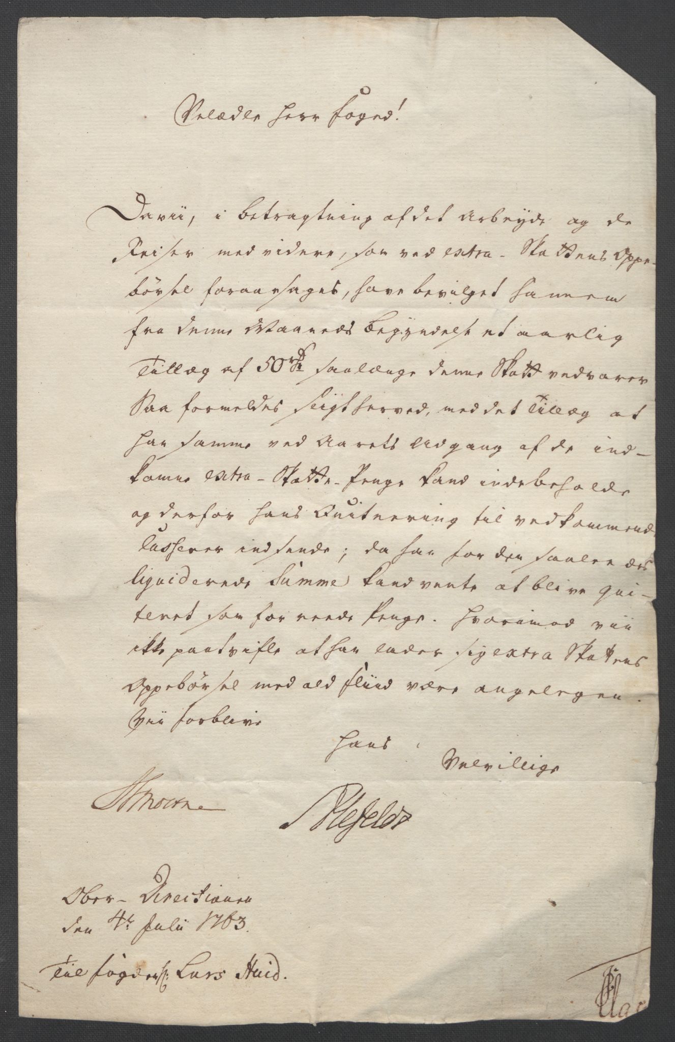 Rentekammeret inntil 1814, Reviderte regnskaper, Fogderegnskap, AV/RA-EA-4092/R16/L1147: Ekstraskatten Hedmark, 1763-1764, p. 93