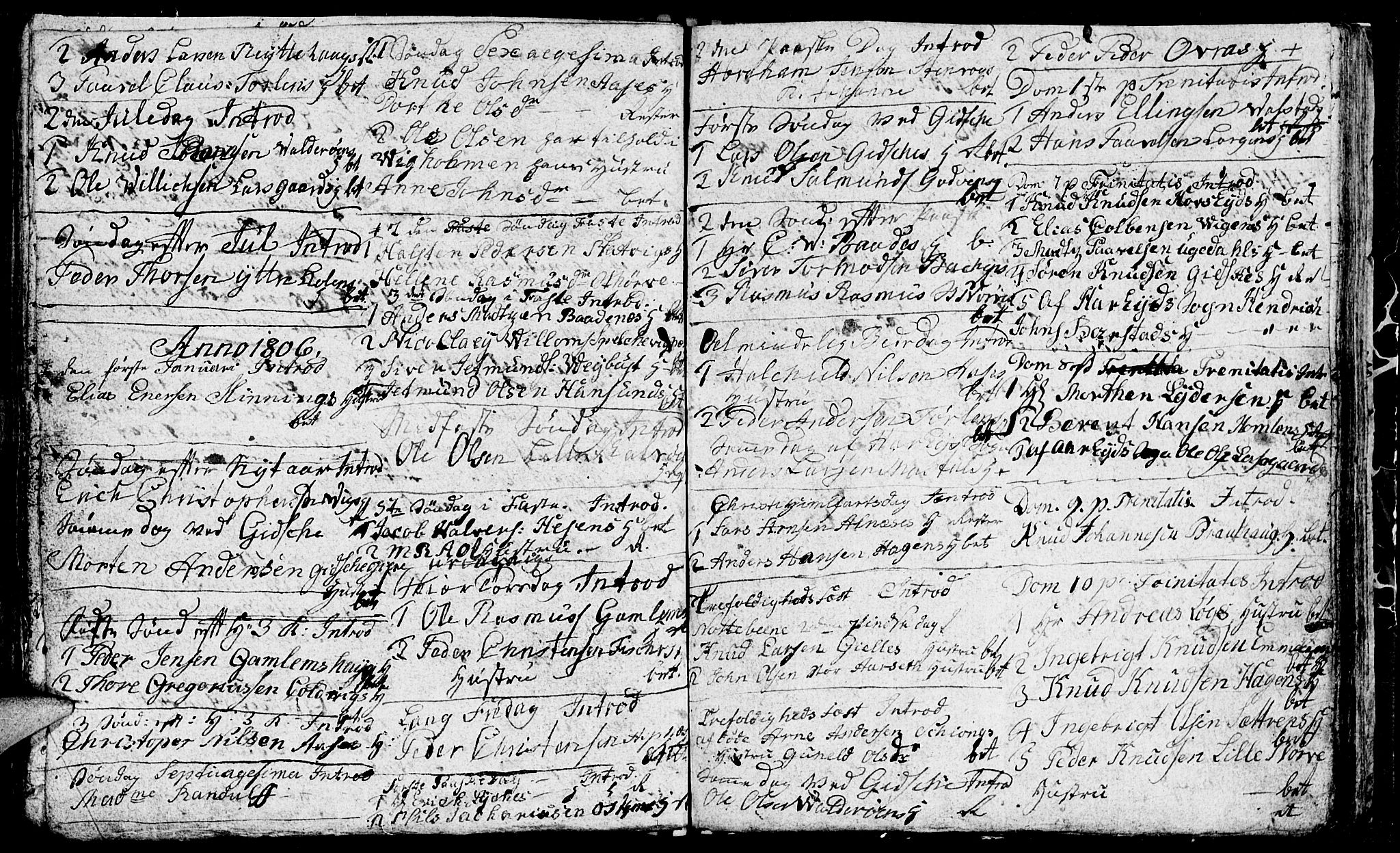 Ministerialprotokoller, klokkerbøker og fødselsregistre - Møre og Romsdal, SAT/A-1454/528/L0422: Parish register (copy) no. 528C03, 1801-1825