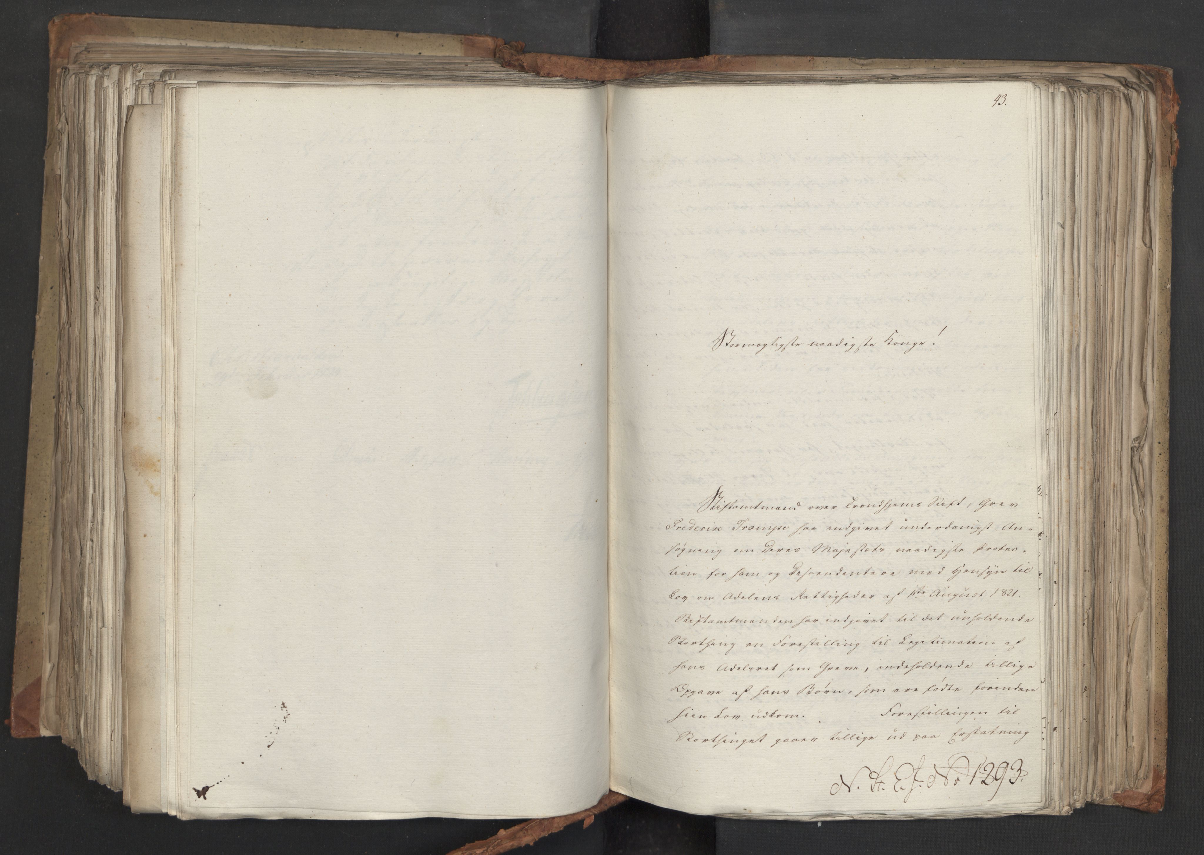 Statsrådsavdelingen i Stockholm, AV/RA-S-1003/D/Da/L0037: Regjeringsinnstillinger nr. 1115-1403, 1824, p. 491